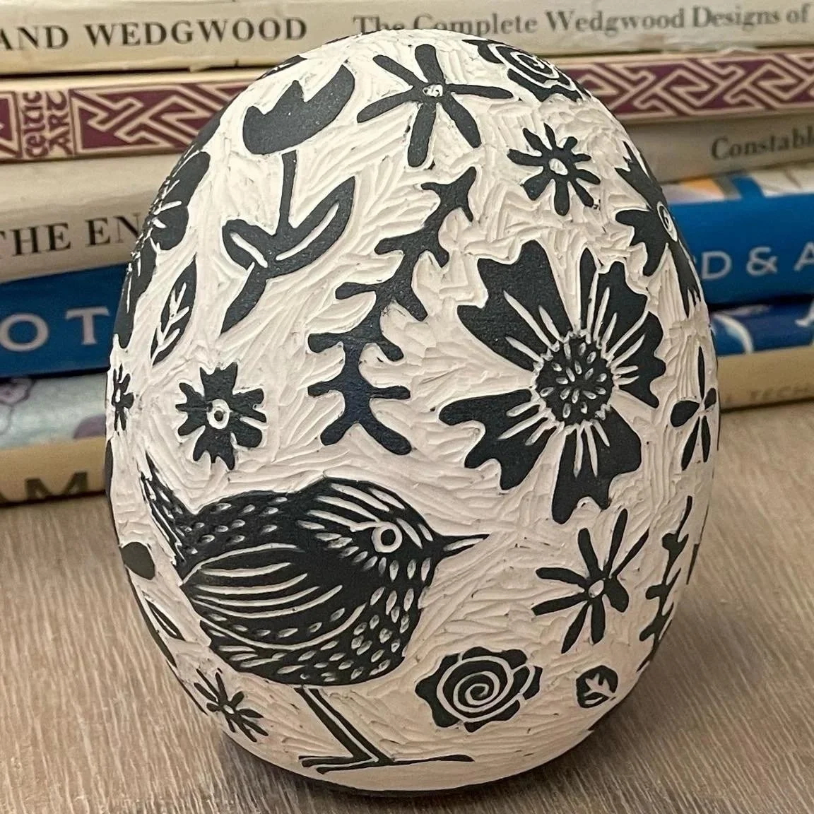 Sgraffito Egg