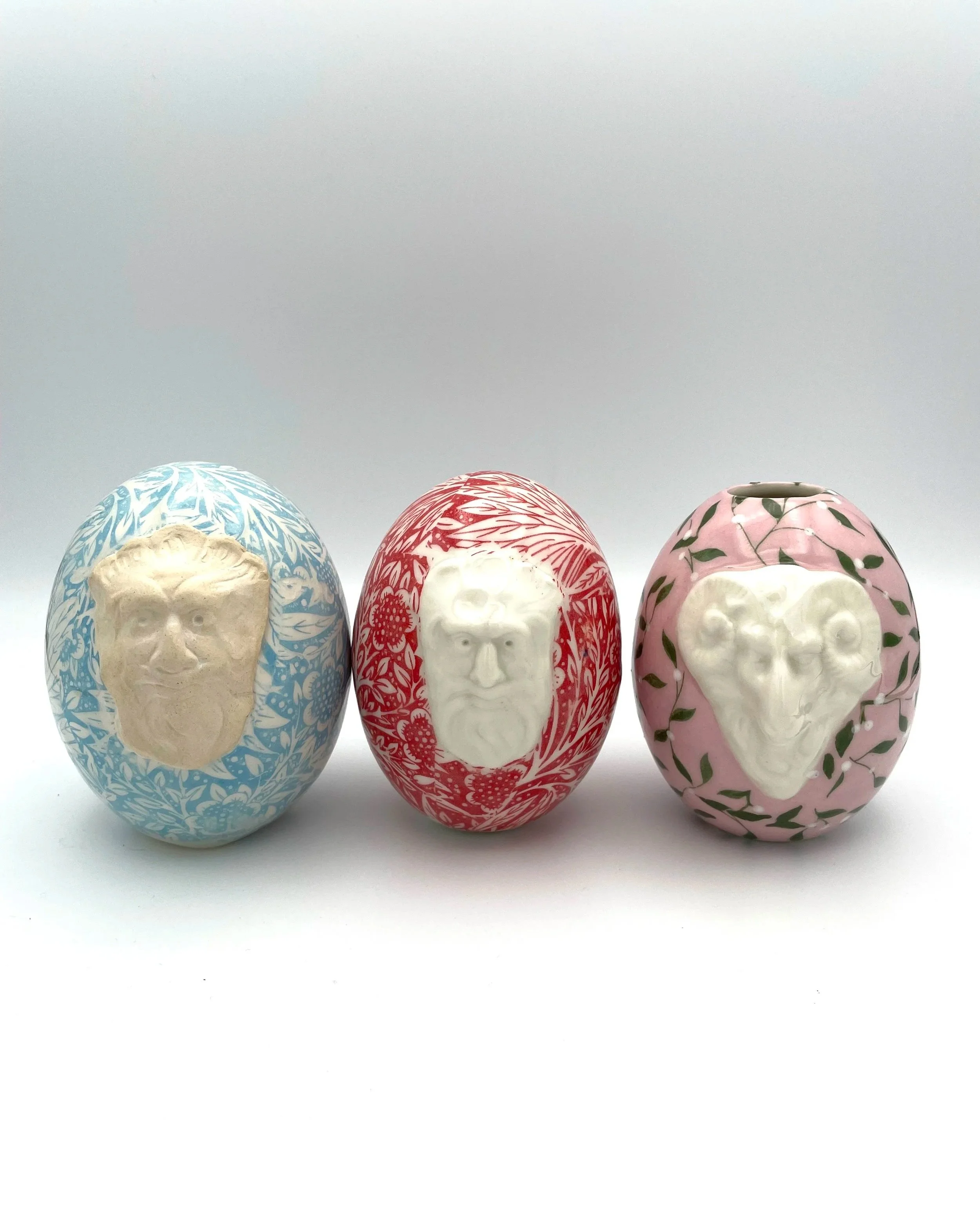 Decorative Face Eggs