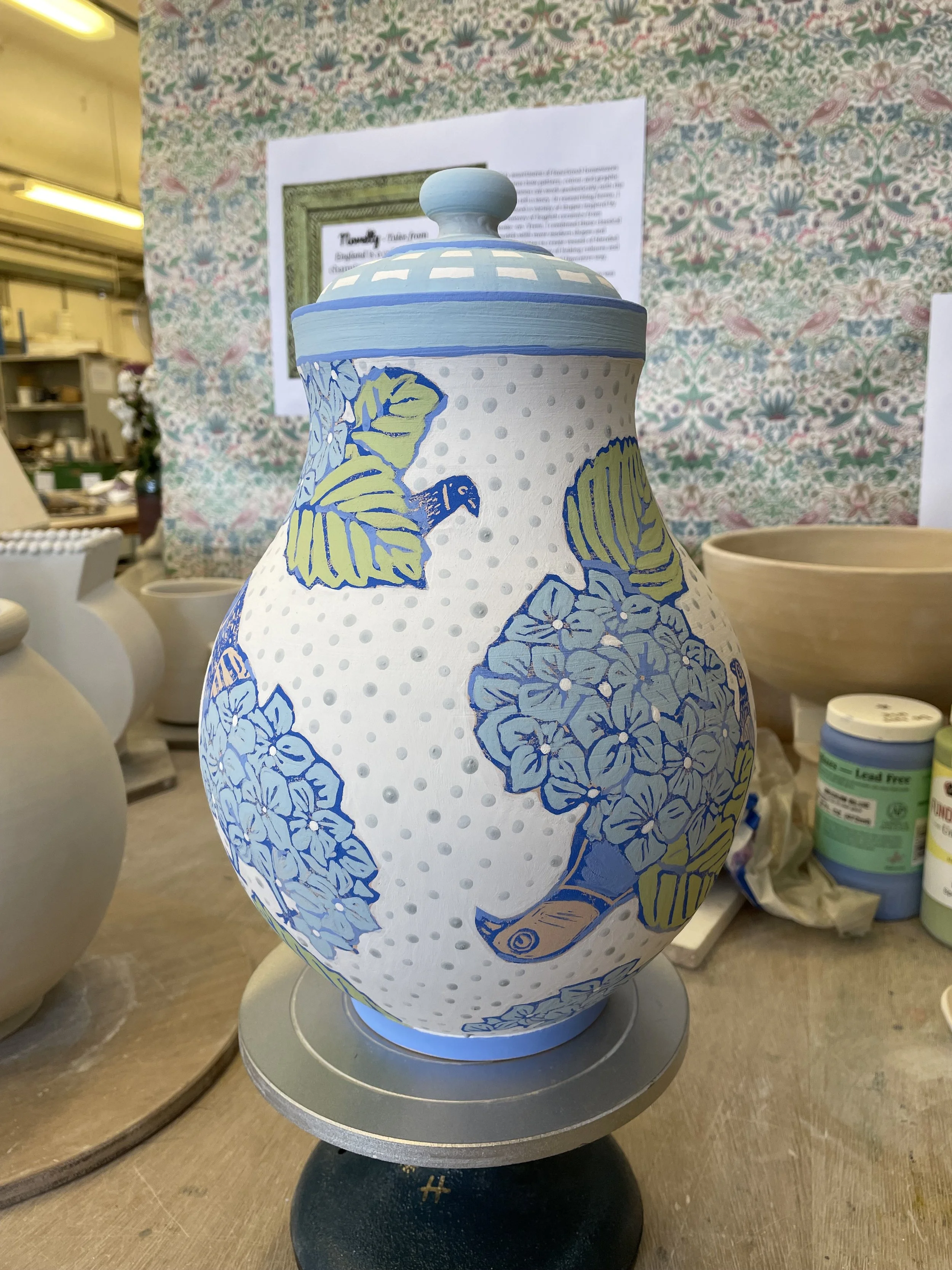 Stoneware Jar