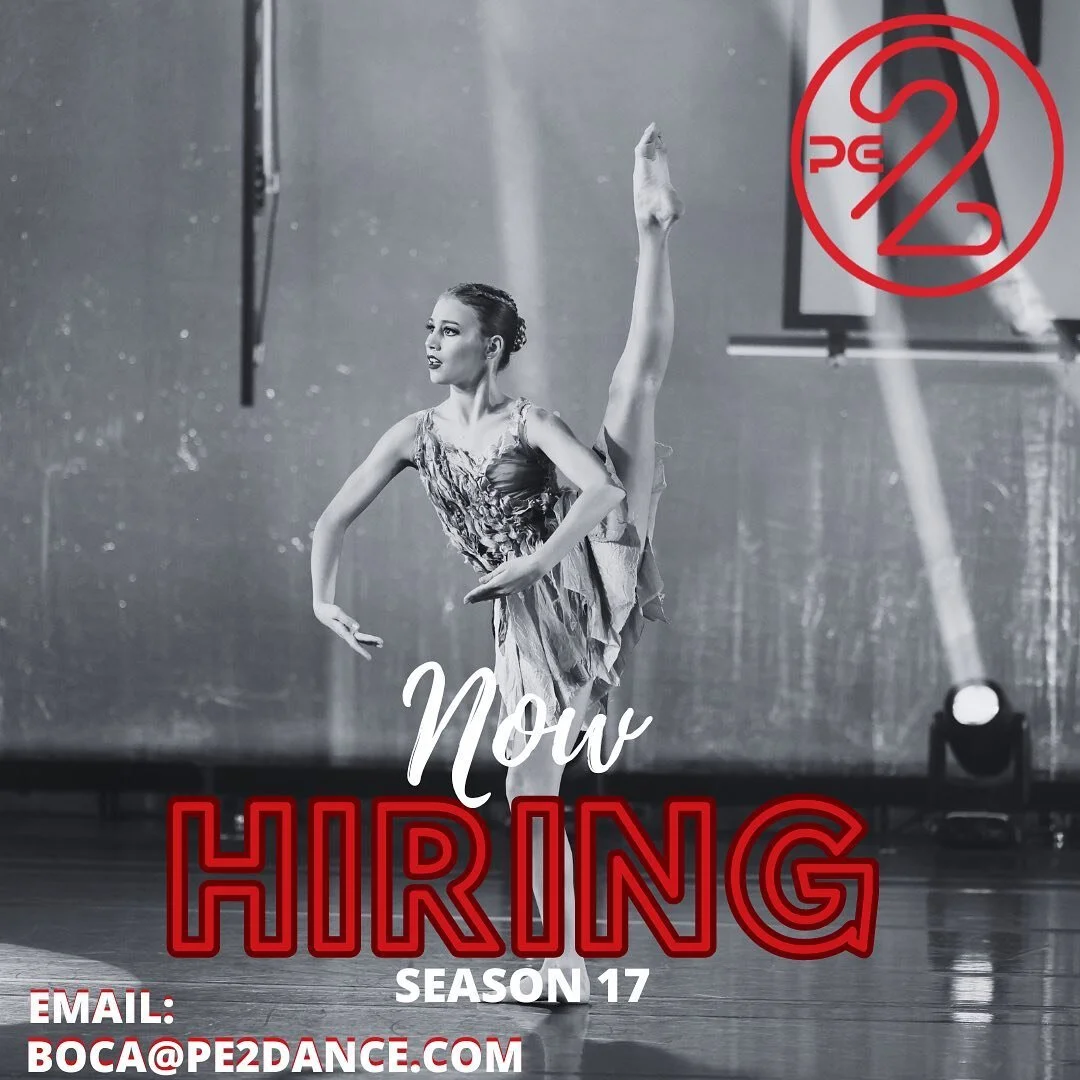 HIRING! We&rsquo;re looking to add some passionate, educated, reliable, and caring teachers to our staff for season 17! Our constant growing baby program and young Jazz and Hip Hoppers need more classes! #pe2 #dance #bocaraton #jazz #tap #ballet #lyr