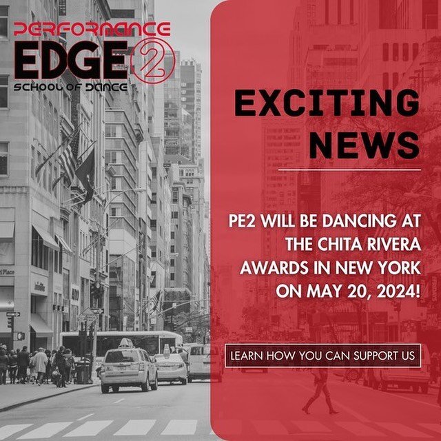 GUYS!! We&rsquo;re performing at the Chita Rivera Awards in NYC!! We are working to raise $25,000 for the NYCDA Foundation, a foundation that provides college scholarships to dancers to attend college and fulfill their dreams. We personally as a stud