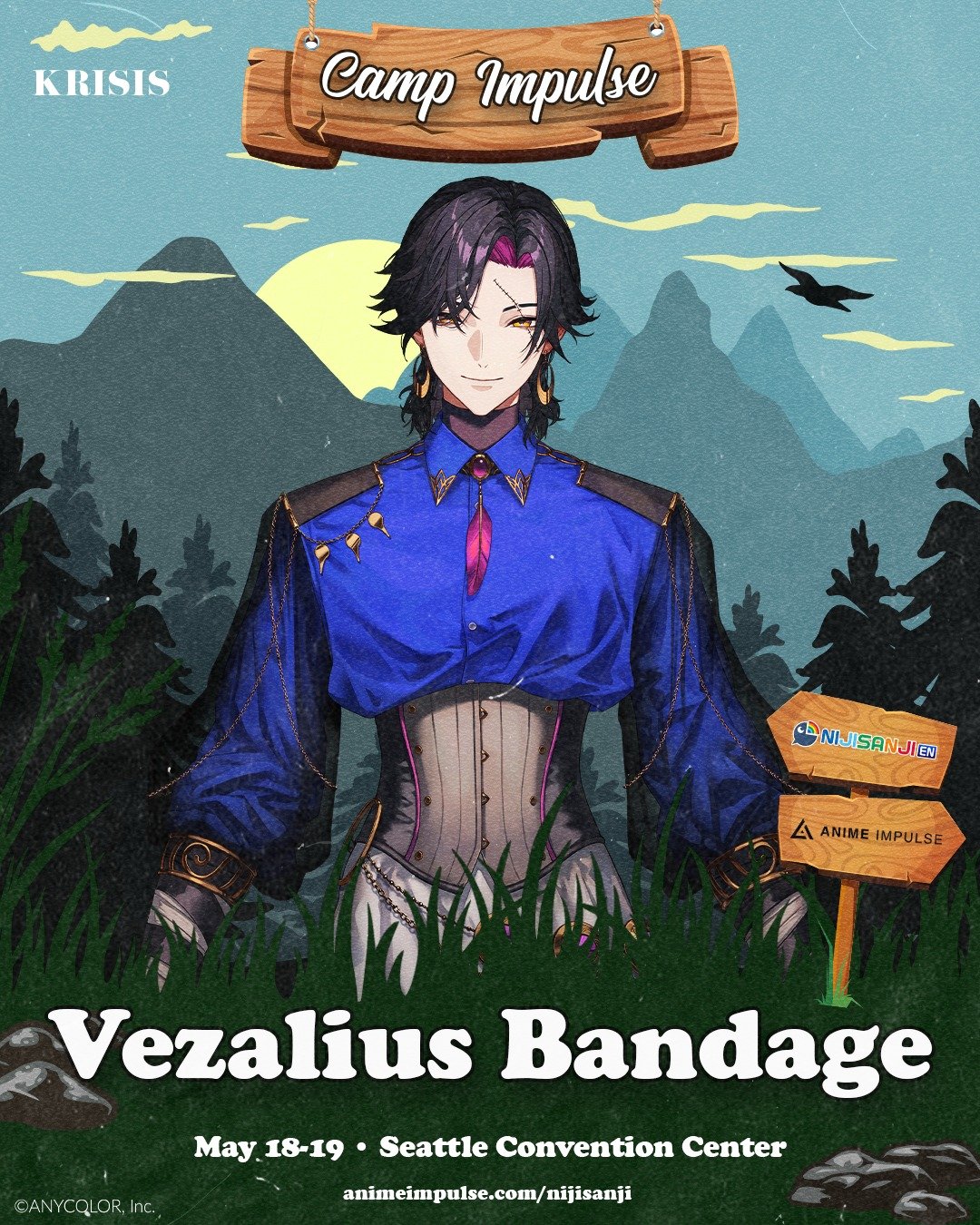 🧻 TICKETS AVAILABLE 🧻 

VEZKITS GET YOUR POPCORN READY, IT&rsquo;S TIME TO MUNCH 🍿 Tickets for #VezaliusBandage&rsquo;s #ANIMEImpulseSeattle2024 meet &amp; greet are now LIVE! 

Tickets to meet this medic are limited, get yours now for some smile 