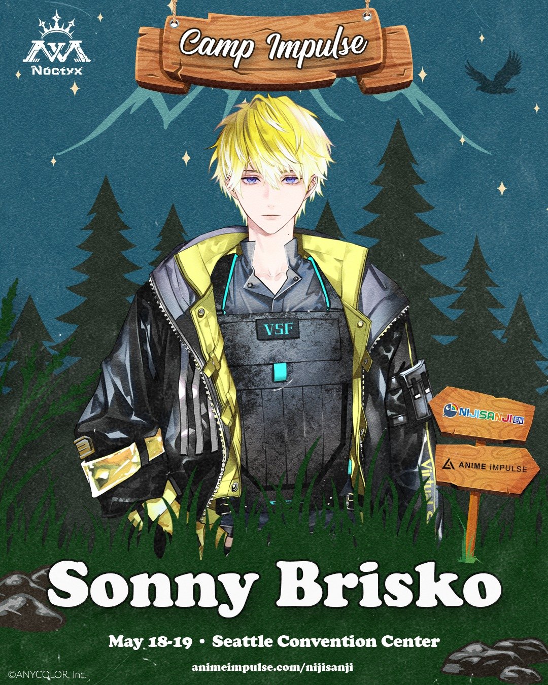 🔗🤲 TICKETS AVAILABLE🔗🤲

BRISKADETS PROTECT YOUR VEGGIE PATCH IT&rsquo;S CRONCH CRONCH SEASON🥬

Tickets for #SonnyBrisko&rsquo;s #ANIMEImpulseSeattle2024 meet &amp; greet are now LIVE!

Negi stock is limited &ndash; get yours now to secure your s