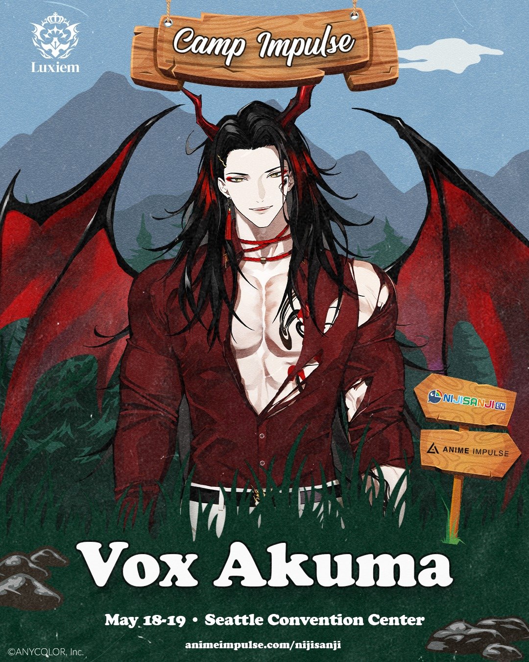 👹 TICKETS AVAILABLE 👹

KINDRED TIME TO LEARN HOW TO SCAPE THE RUNES ⛏️

Tickets for #VoxAkuma&rsquo;s #ANIMEImpulseSeattle2024  meet &amp; greet are now LIVE!

There's limited vacancy in Lumbridge so get your tickets now!

🎫: animeimpulse.com/niji