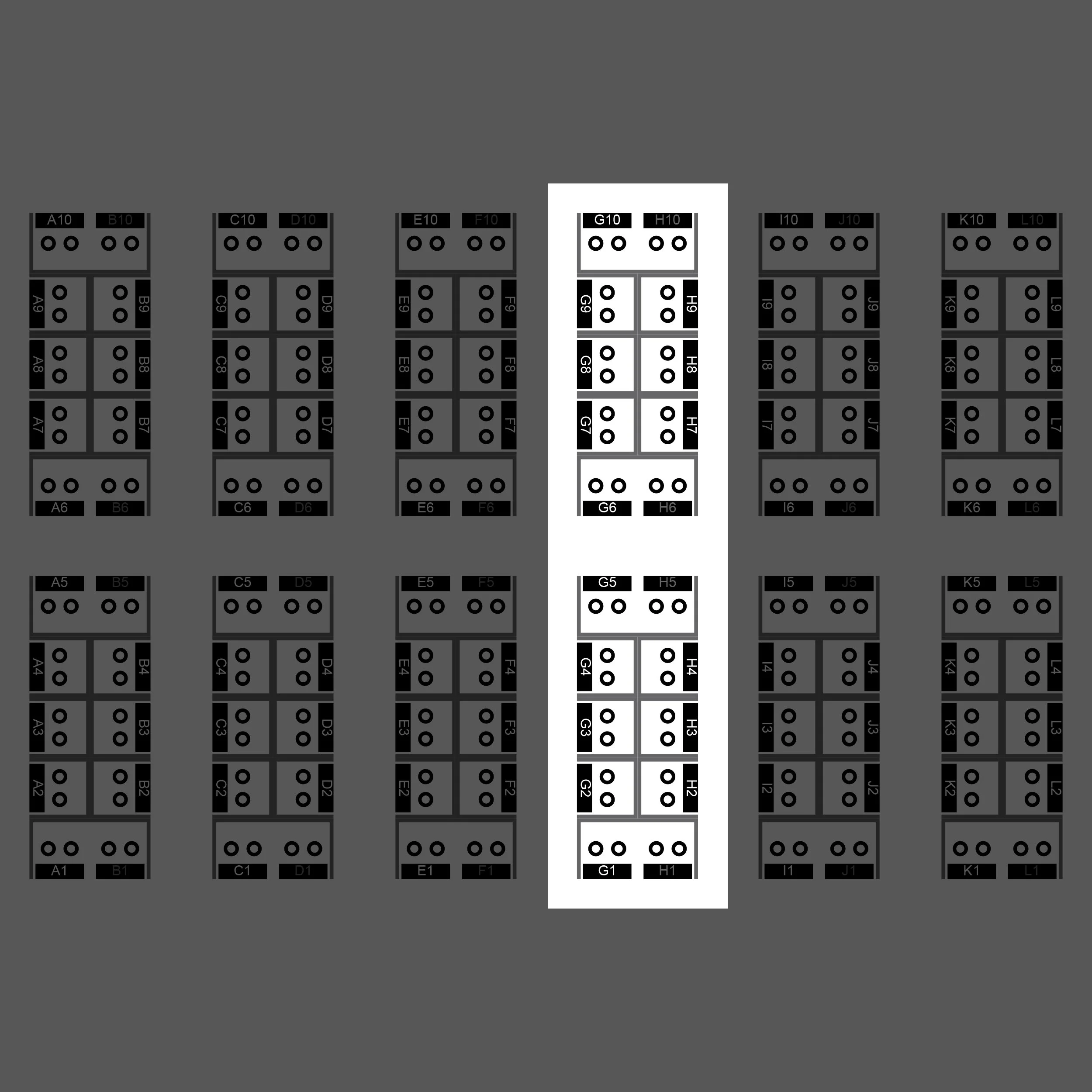 BAY AREA Vendor Hall - Rows G & H