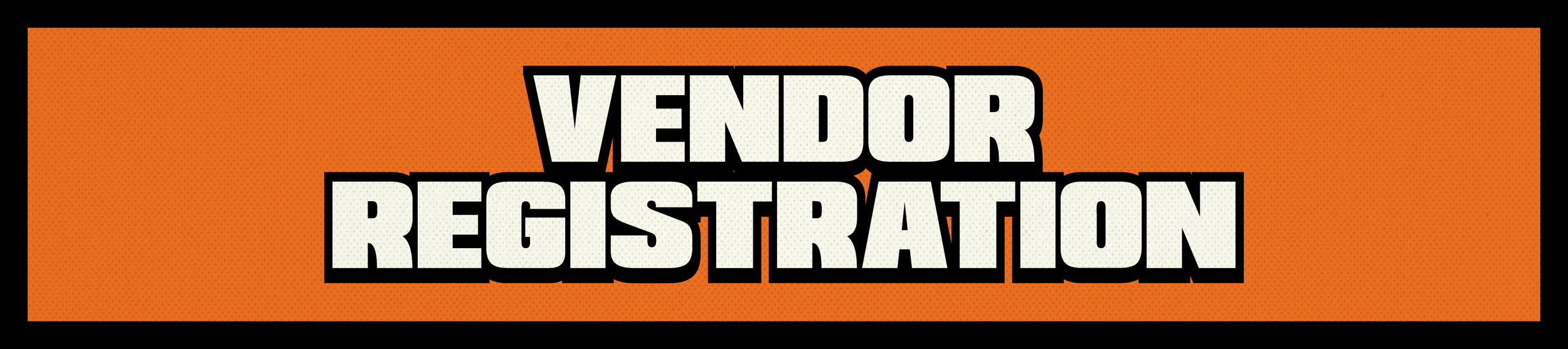 Vendor Registration