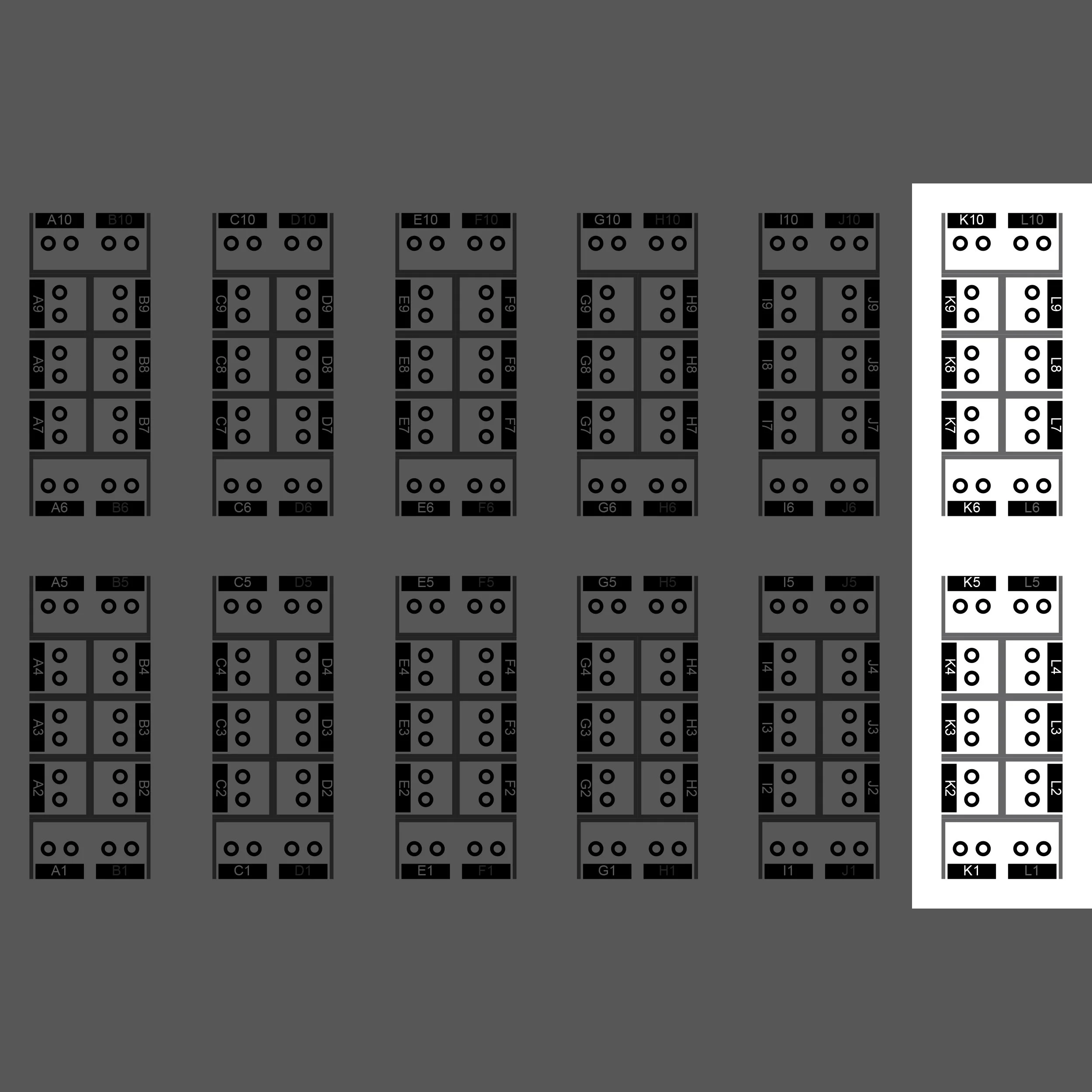 BAY AREA Vendor Hall - Rows K & L