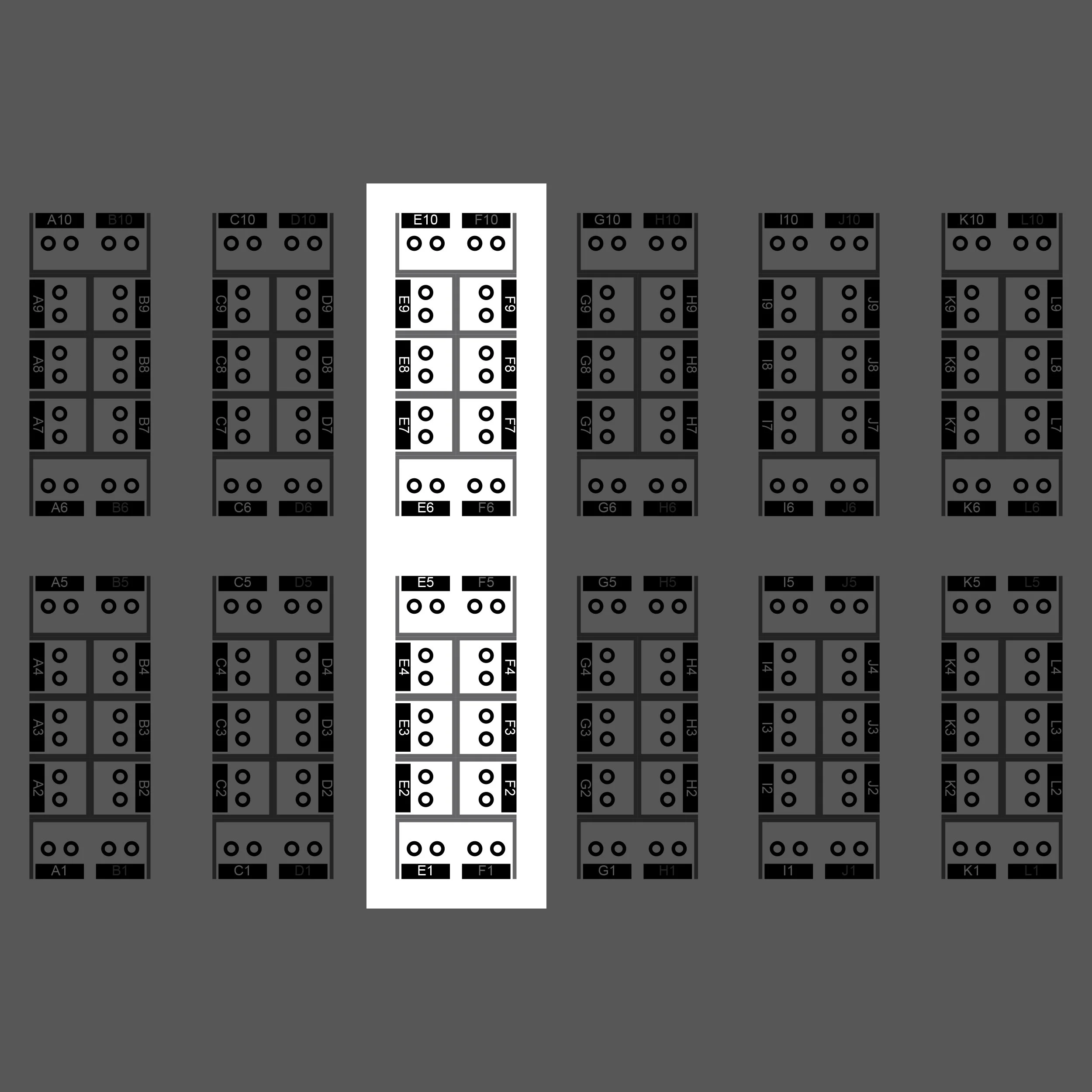 BAY AREA Vendor Hall - Rows E & F