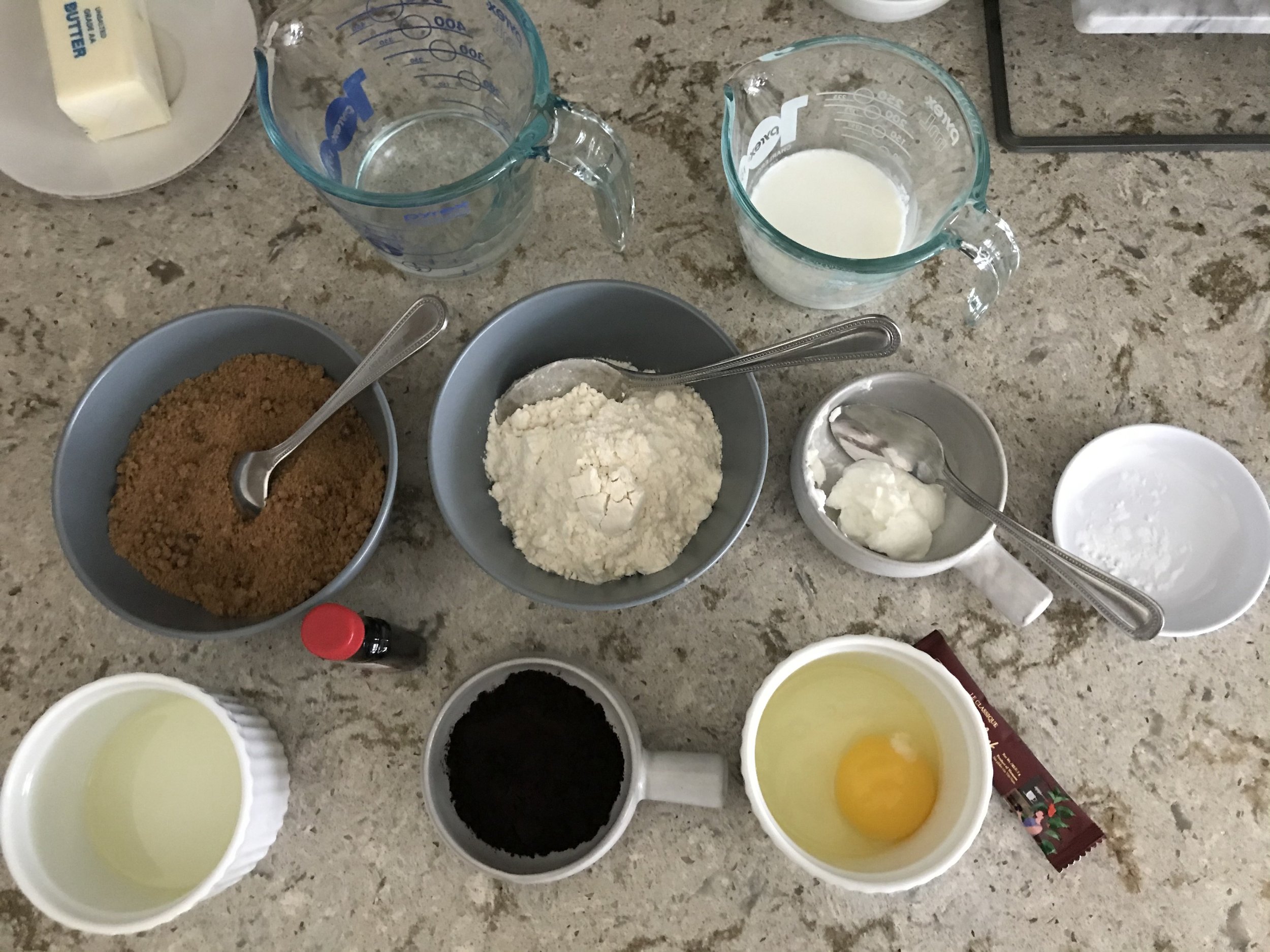  Chocolate layer cake ingredients 