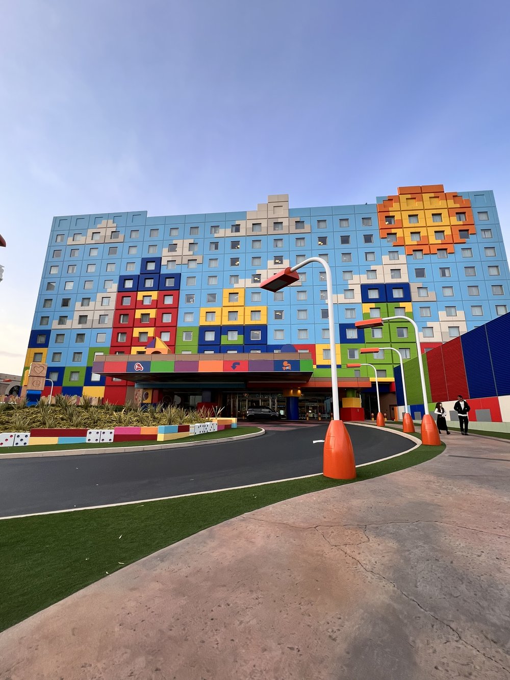  Exterior view of Toy Story Hotel building 