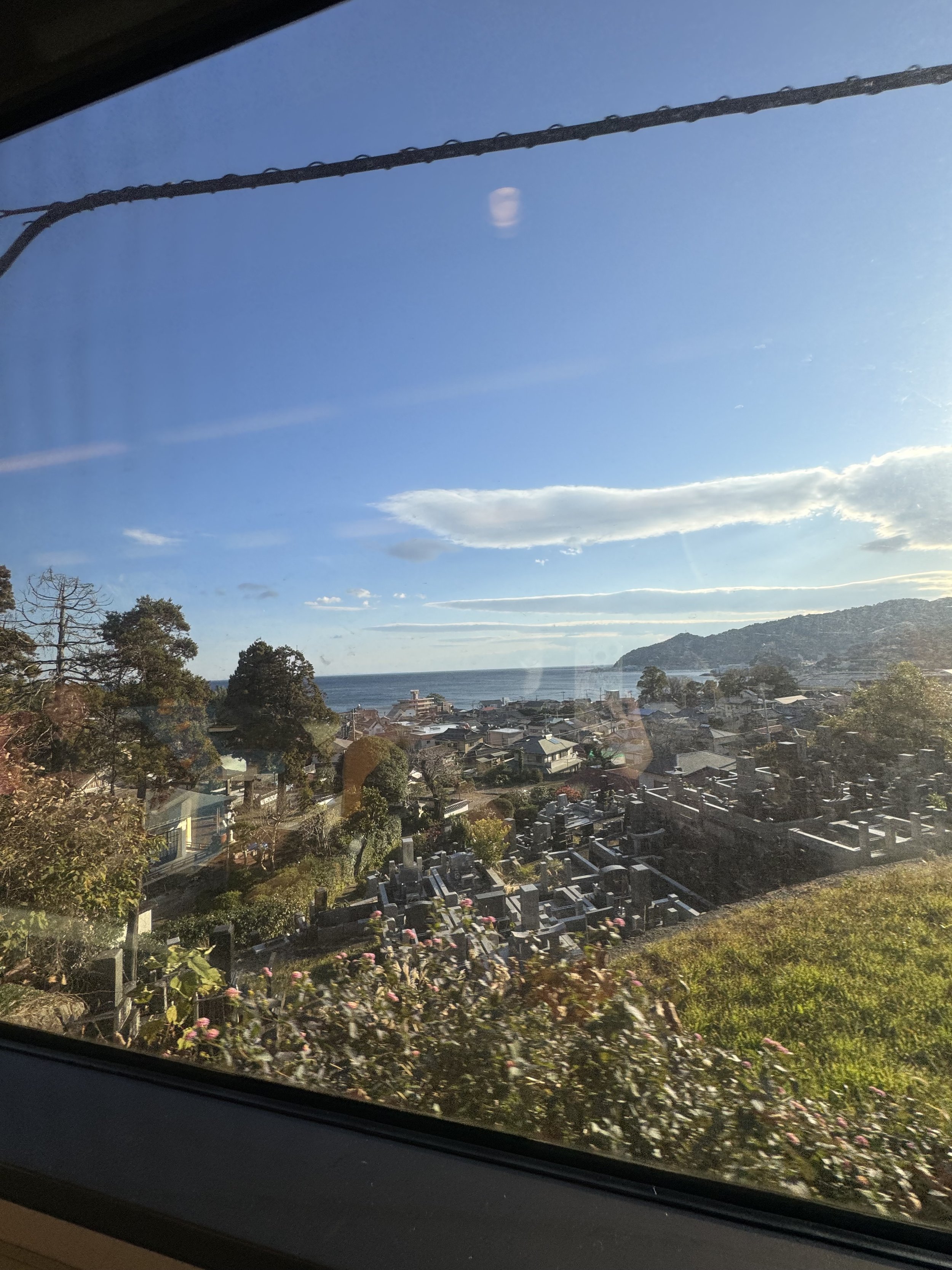 Train view from Tokyo to Izu peninsula