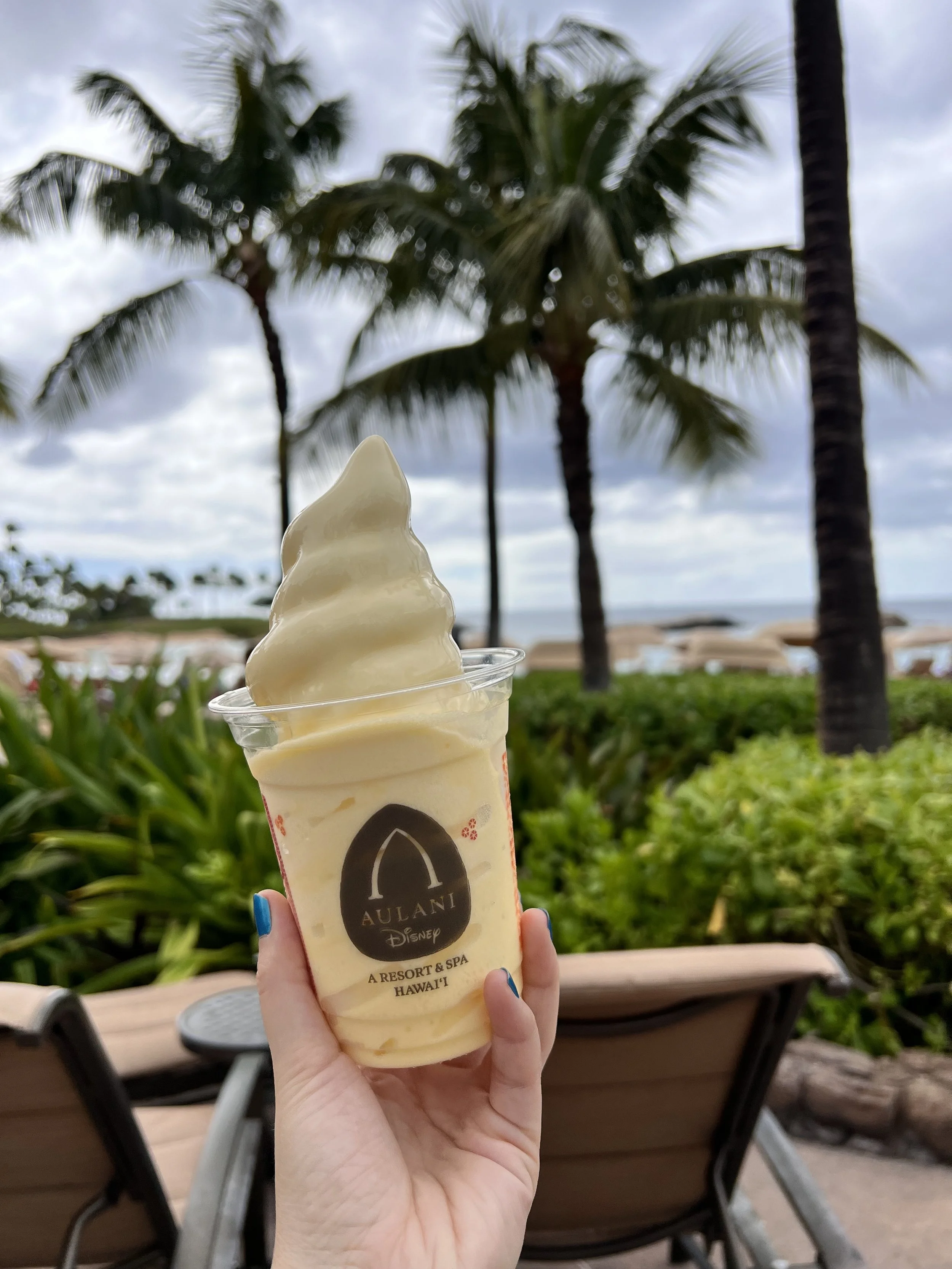  Dole whip at Aulani 