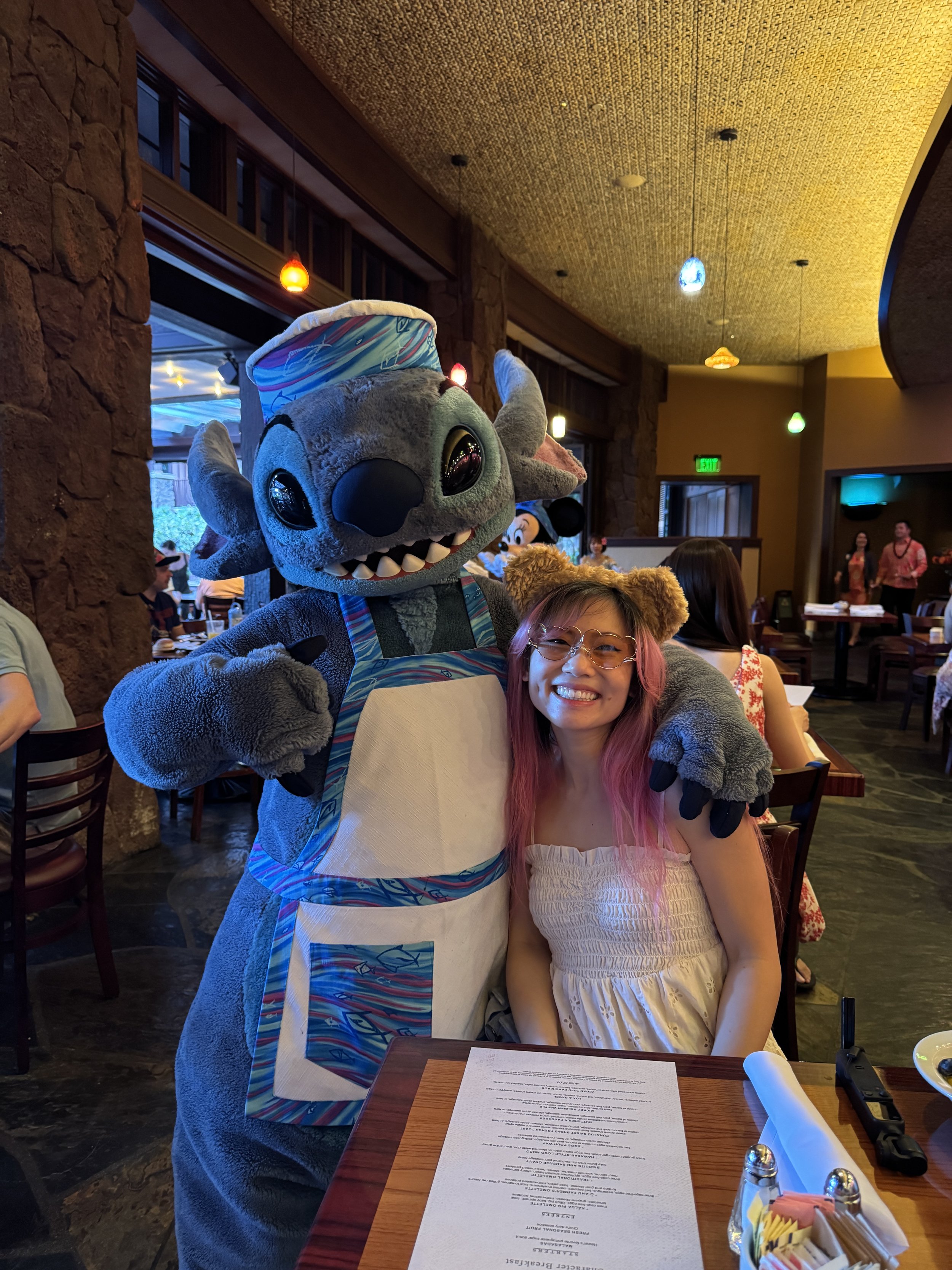  Photo with Stitch 