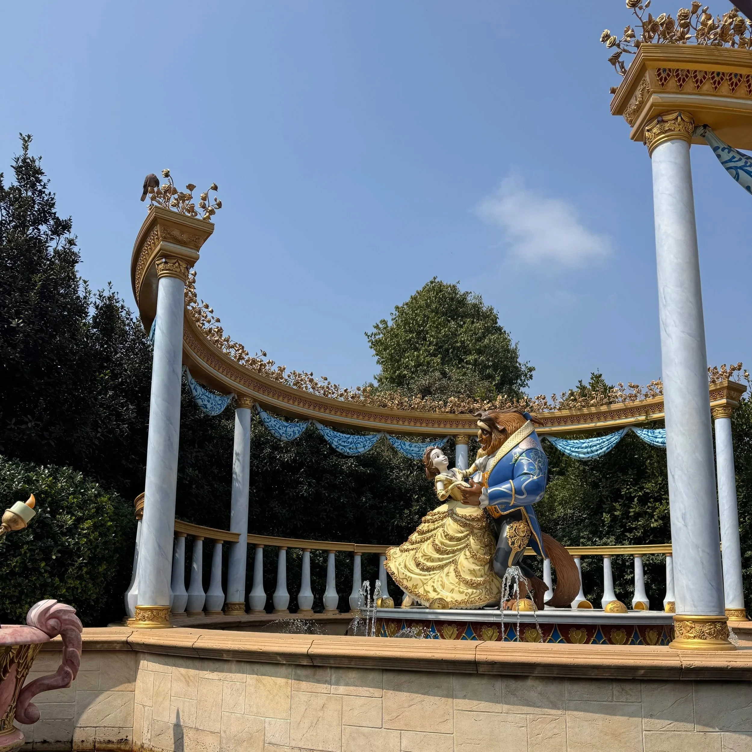  Beauty and the Beast water fixture 