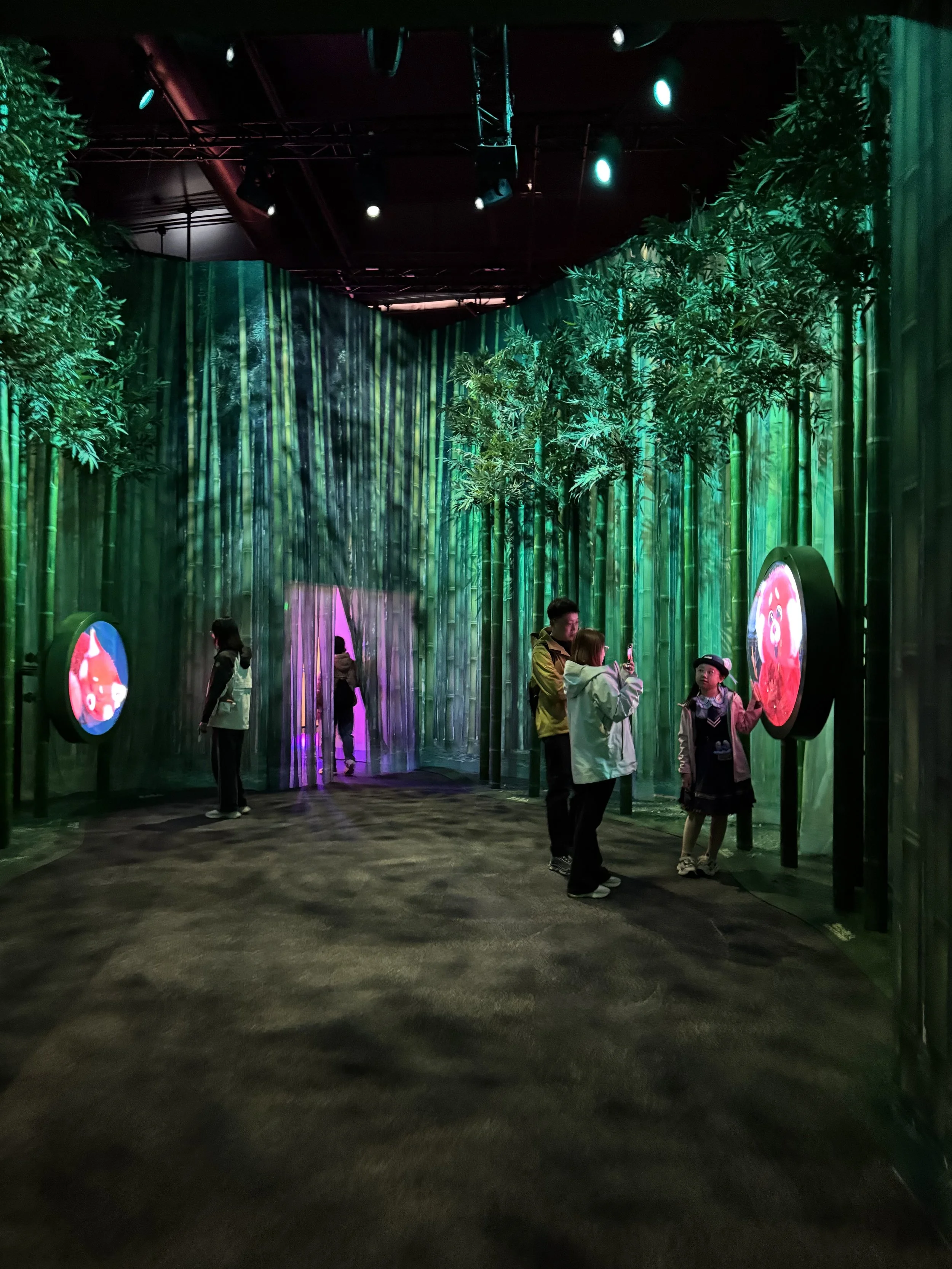  Turning Red bamboo forest 