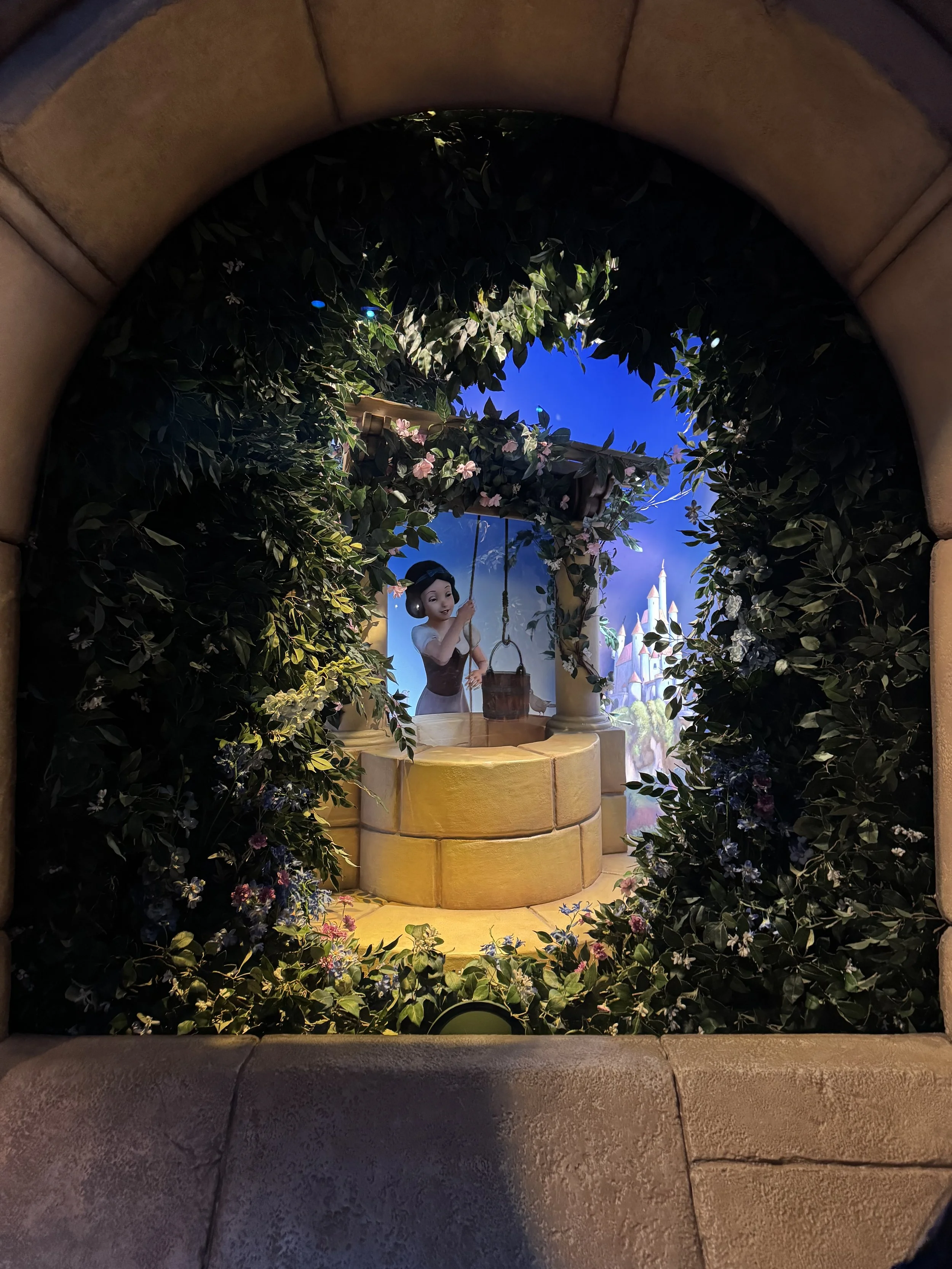  Snow White at the wishing well 