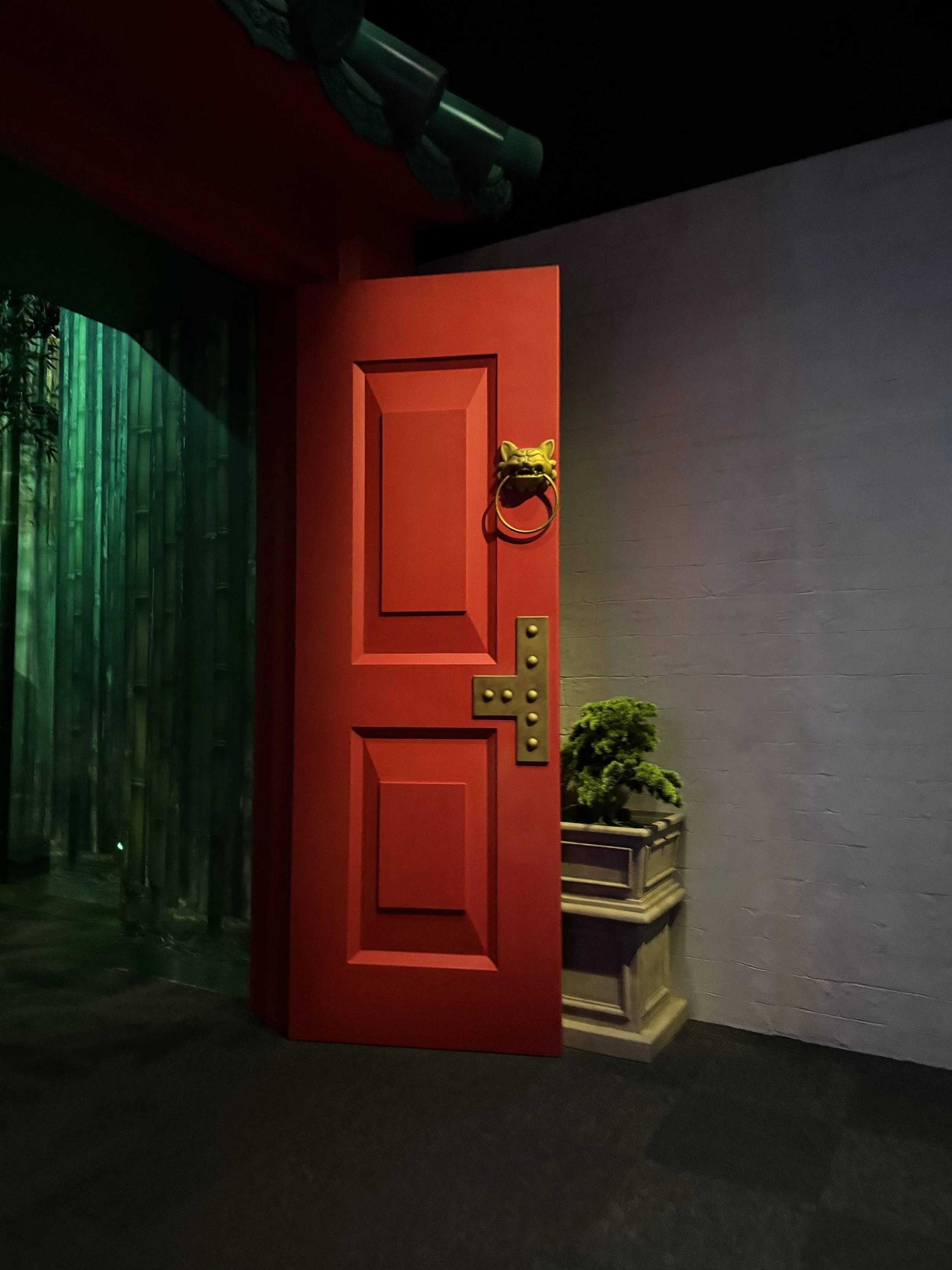  Turning Red entrance door 