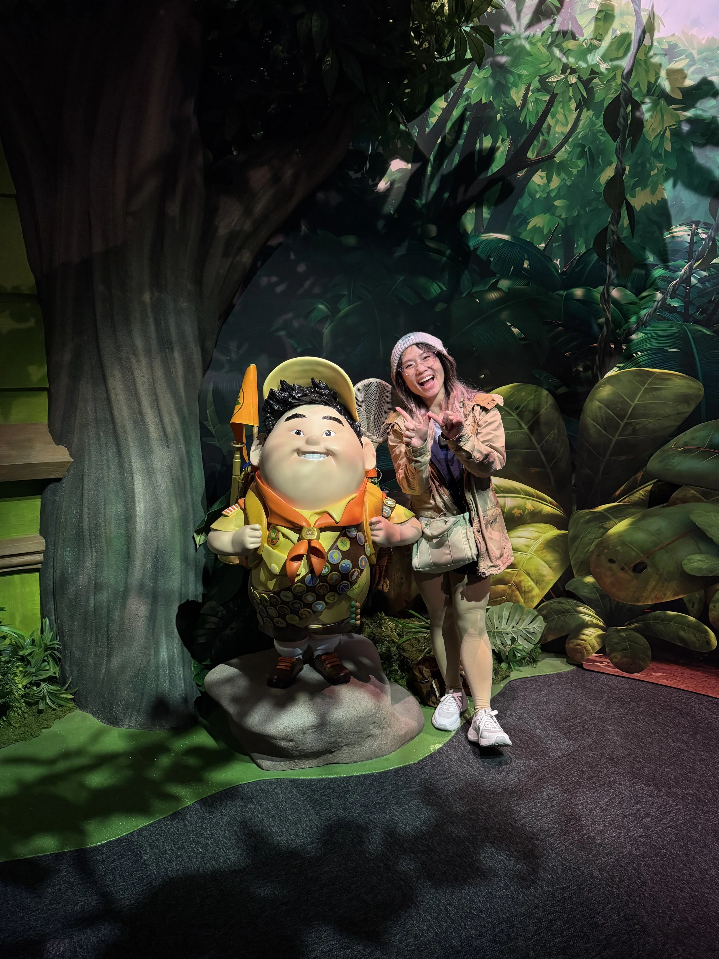  Picture with Russell mascot from Up 