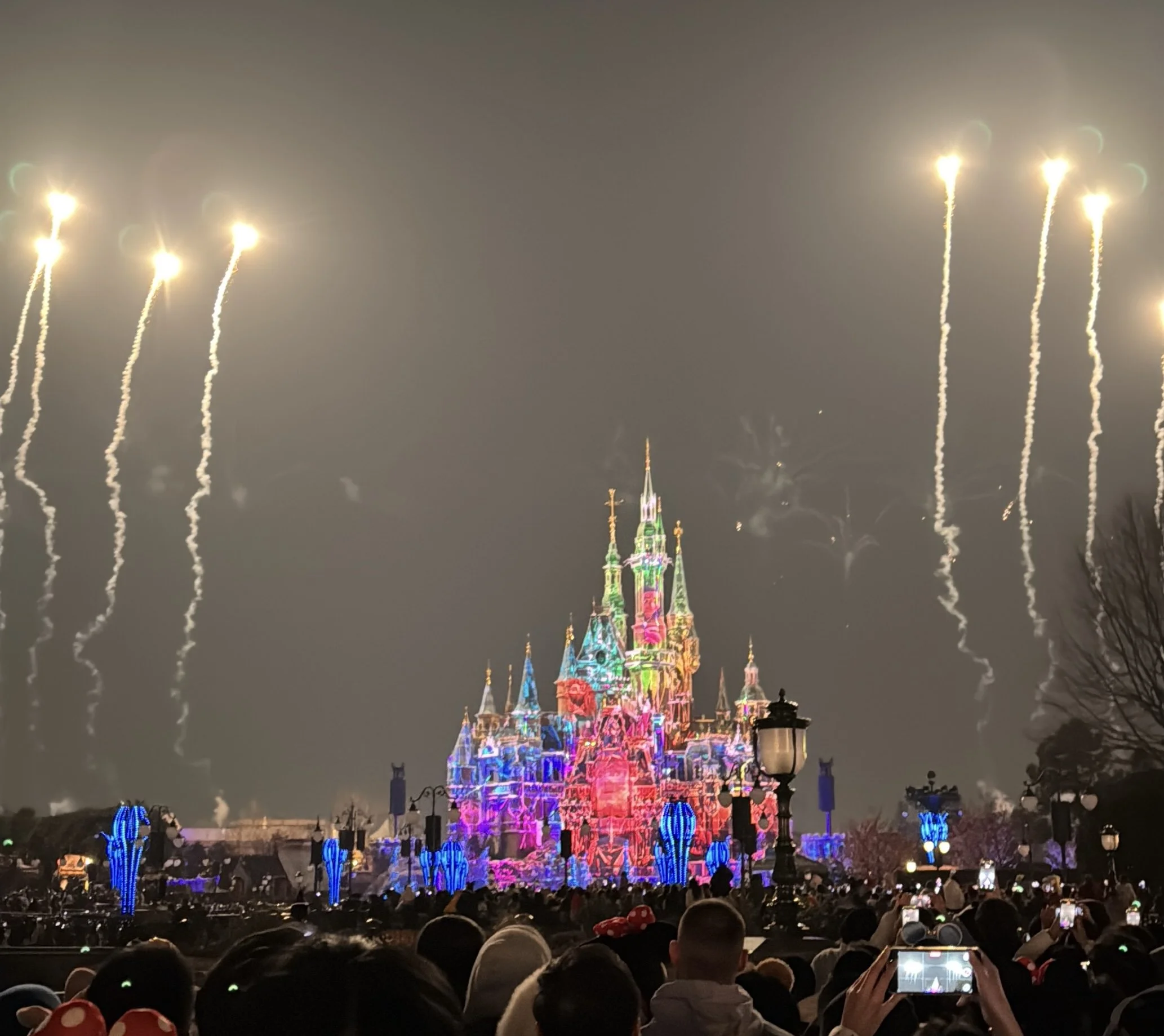  Fireworks at the castle 