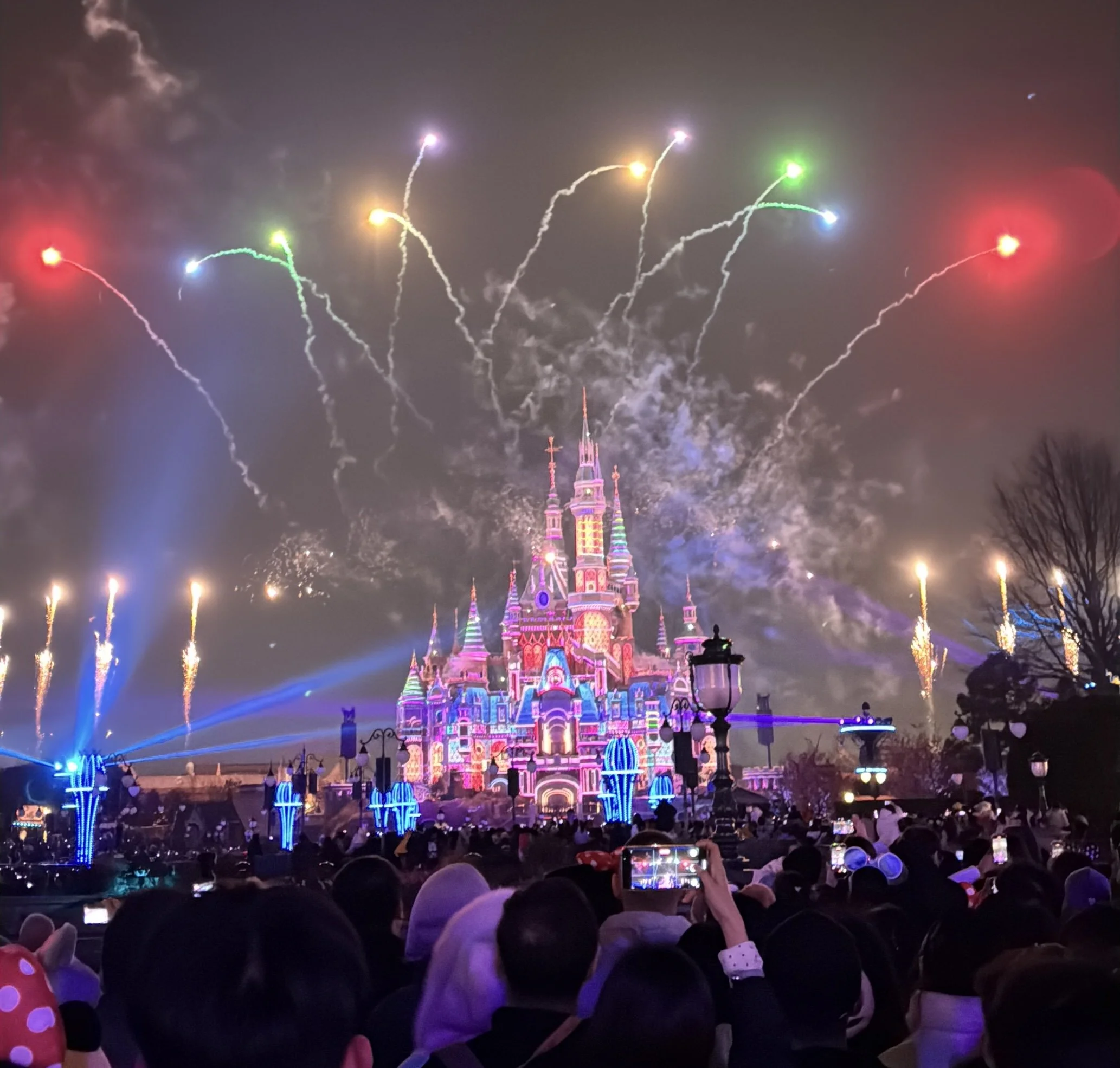  Fireworks at the castle 