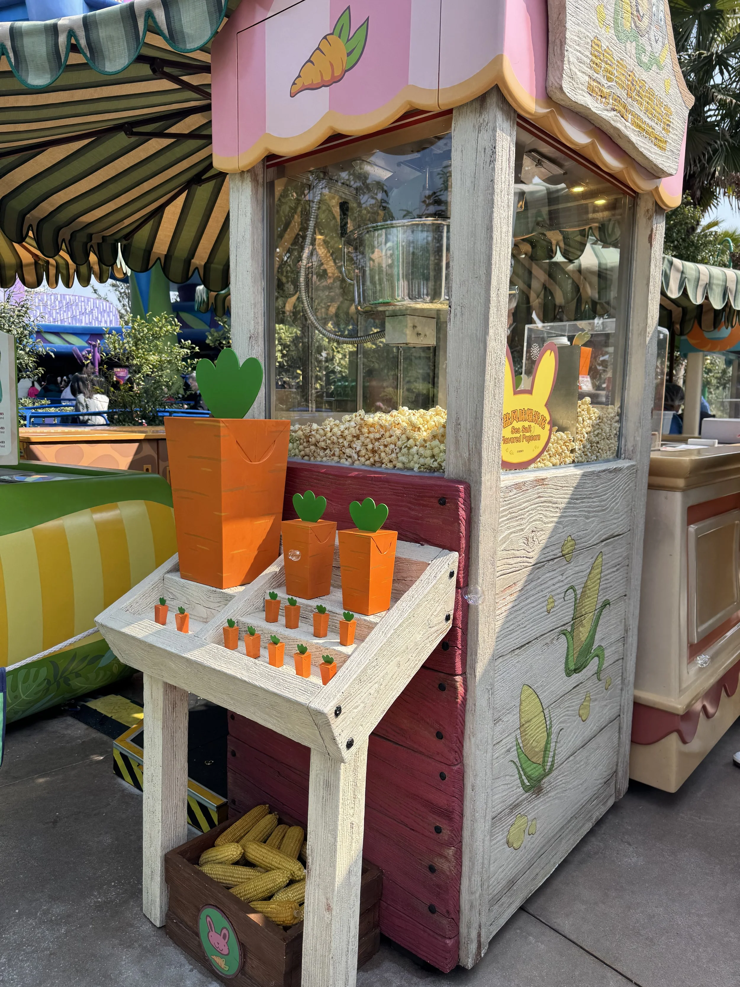  Popcorn cart in Zootopia 