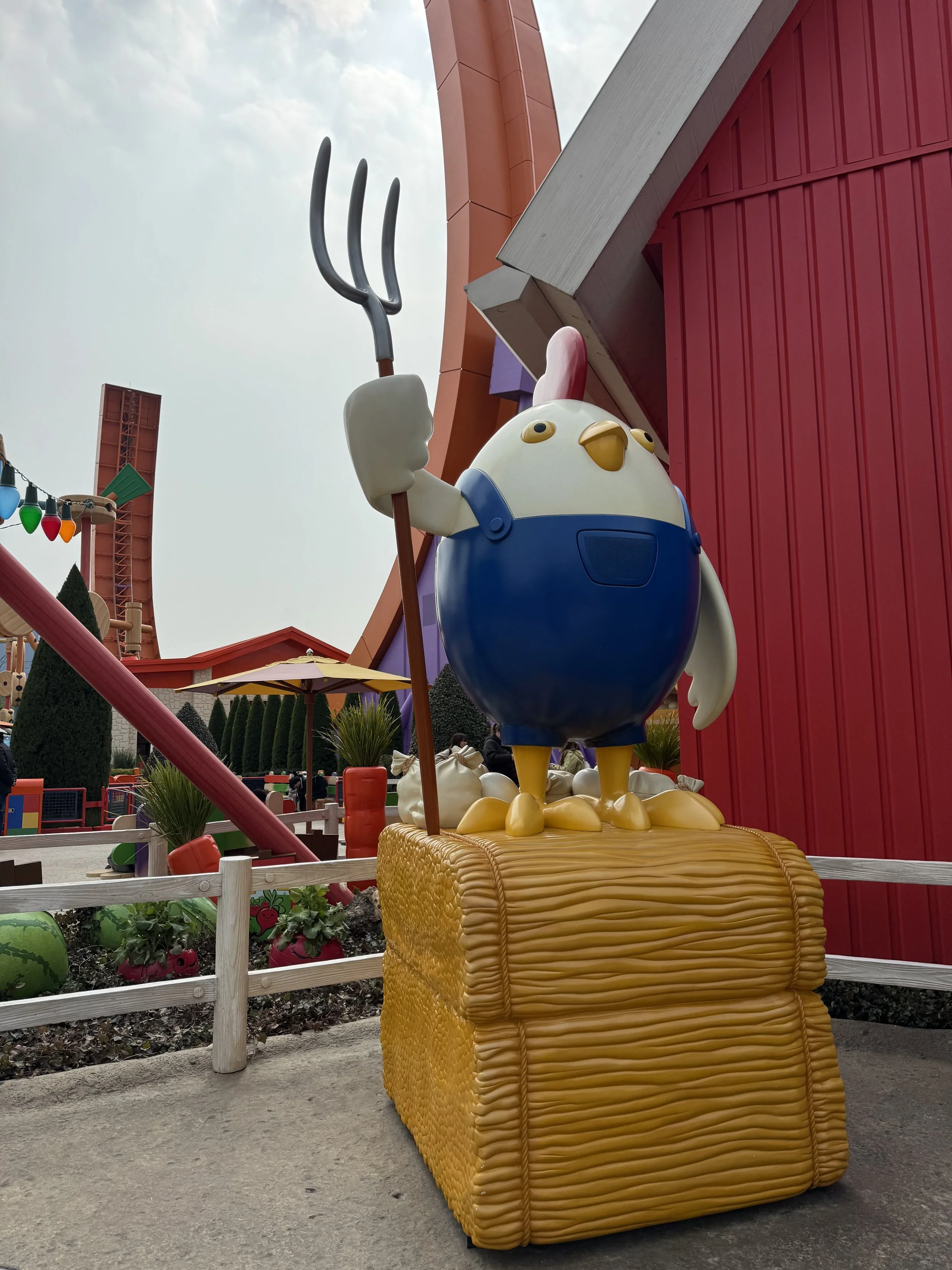  Chicken statue from Al’s Toy Barn from Toy Story 2 