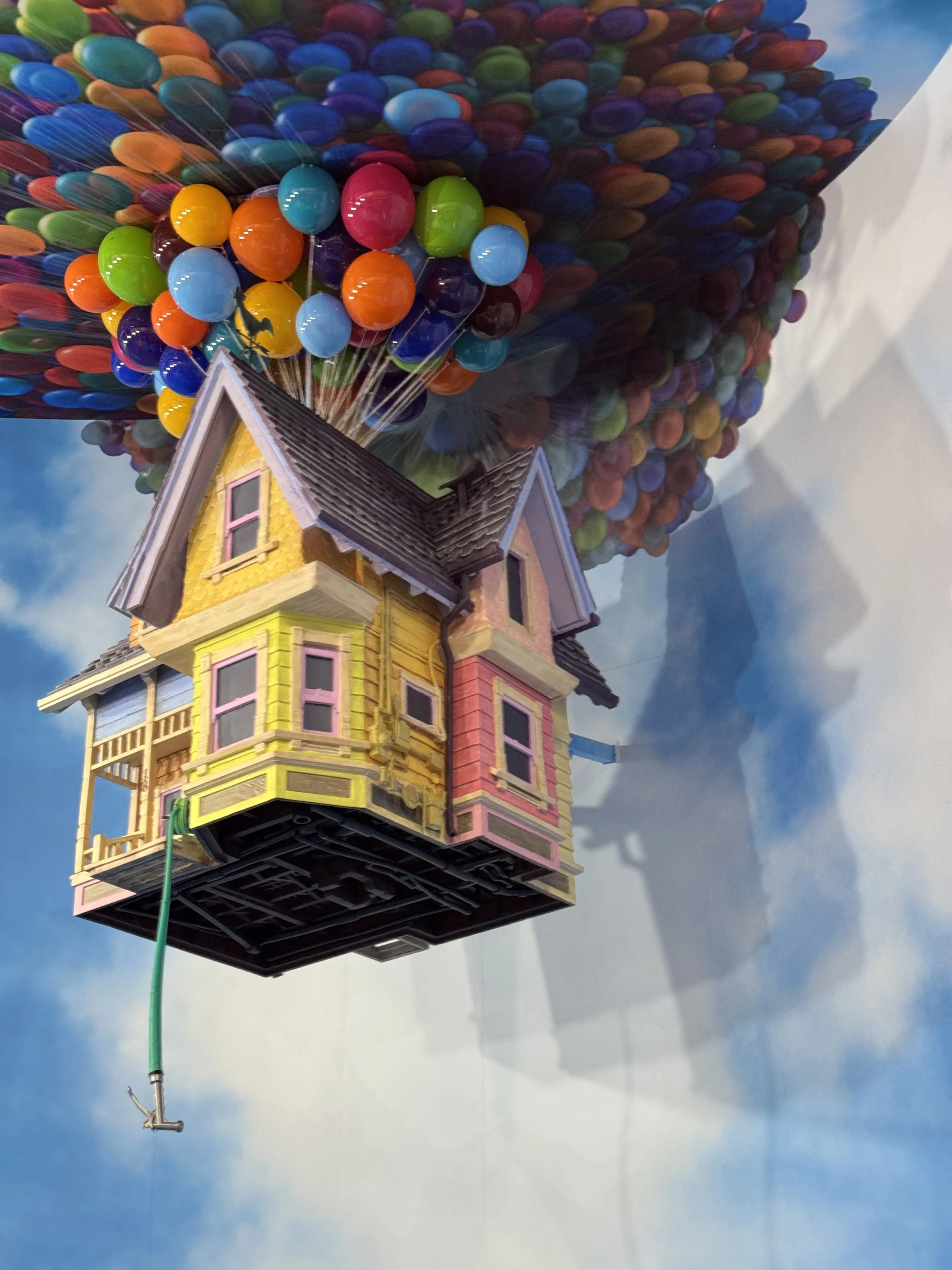  Pixar Up house photo op 