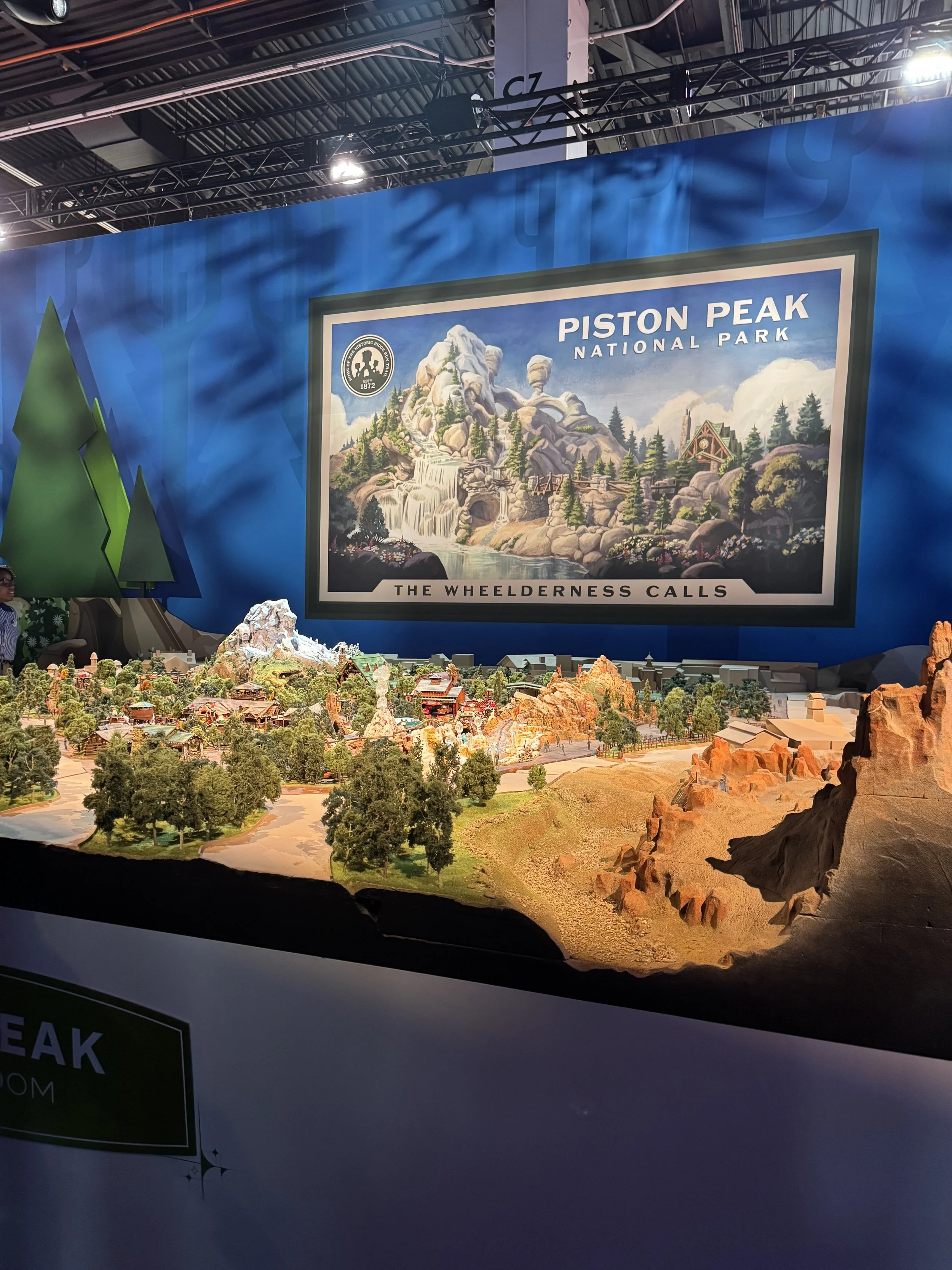  Piston Peak diorama 