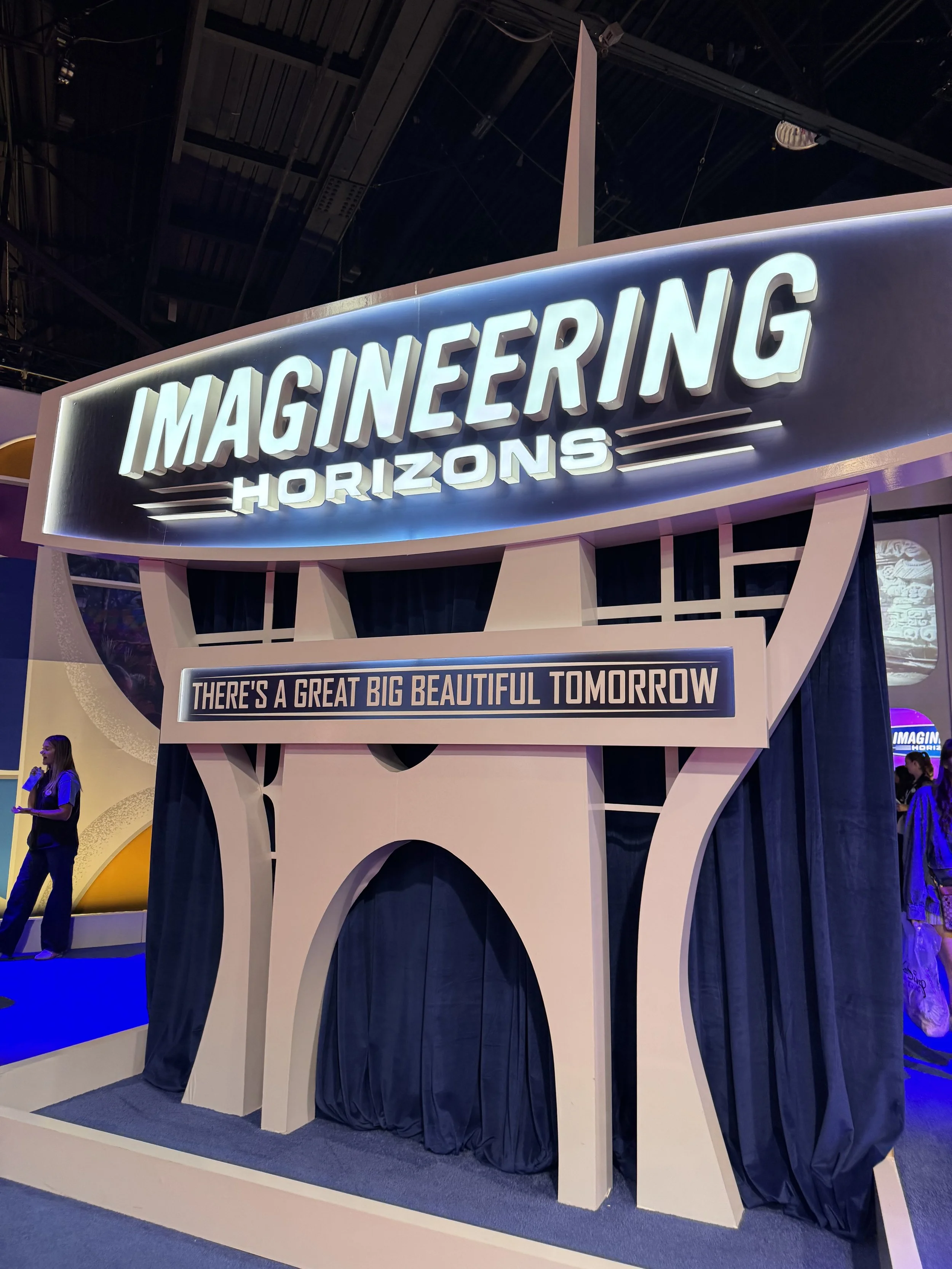  Entrance to Imagineering Horizons booth 