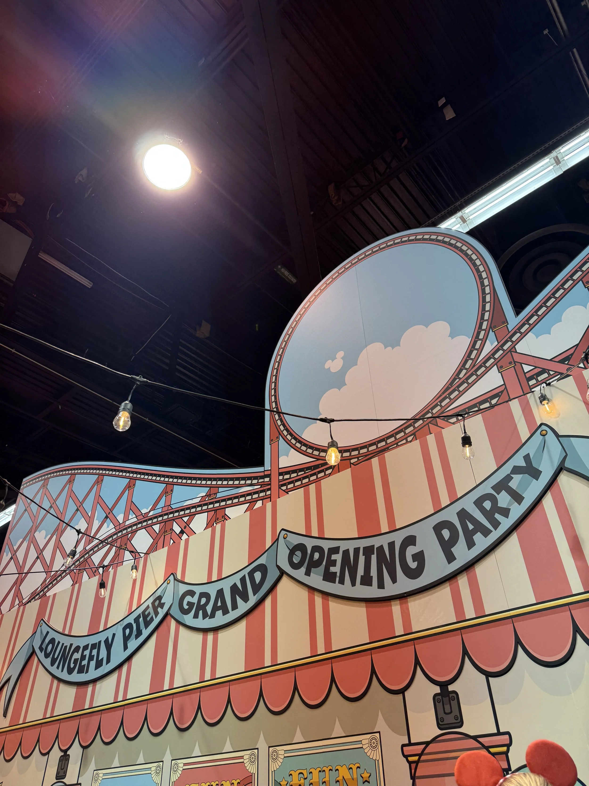 Loungefly Pier booth decorations 