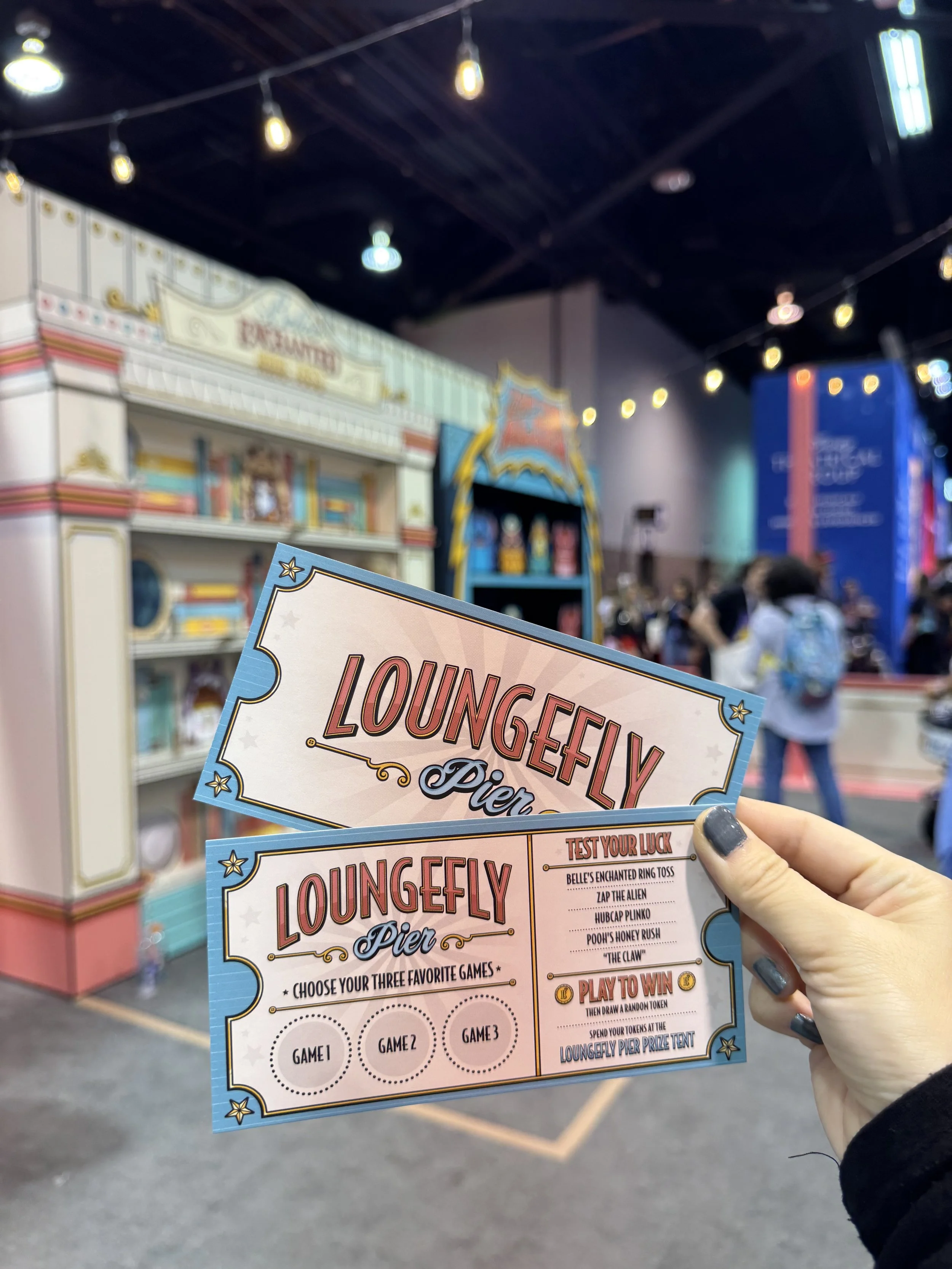  Loungefly Pier game tickets 
