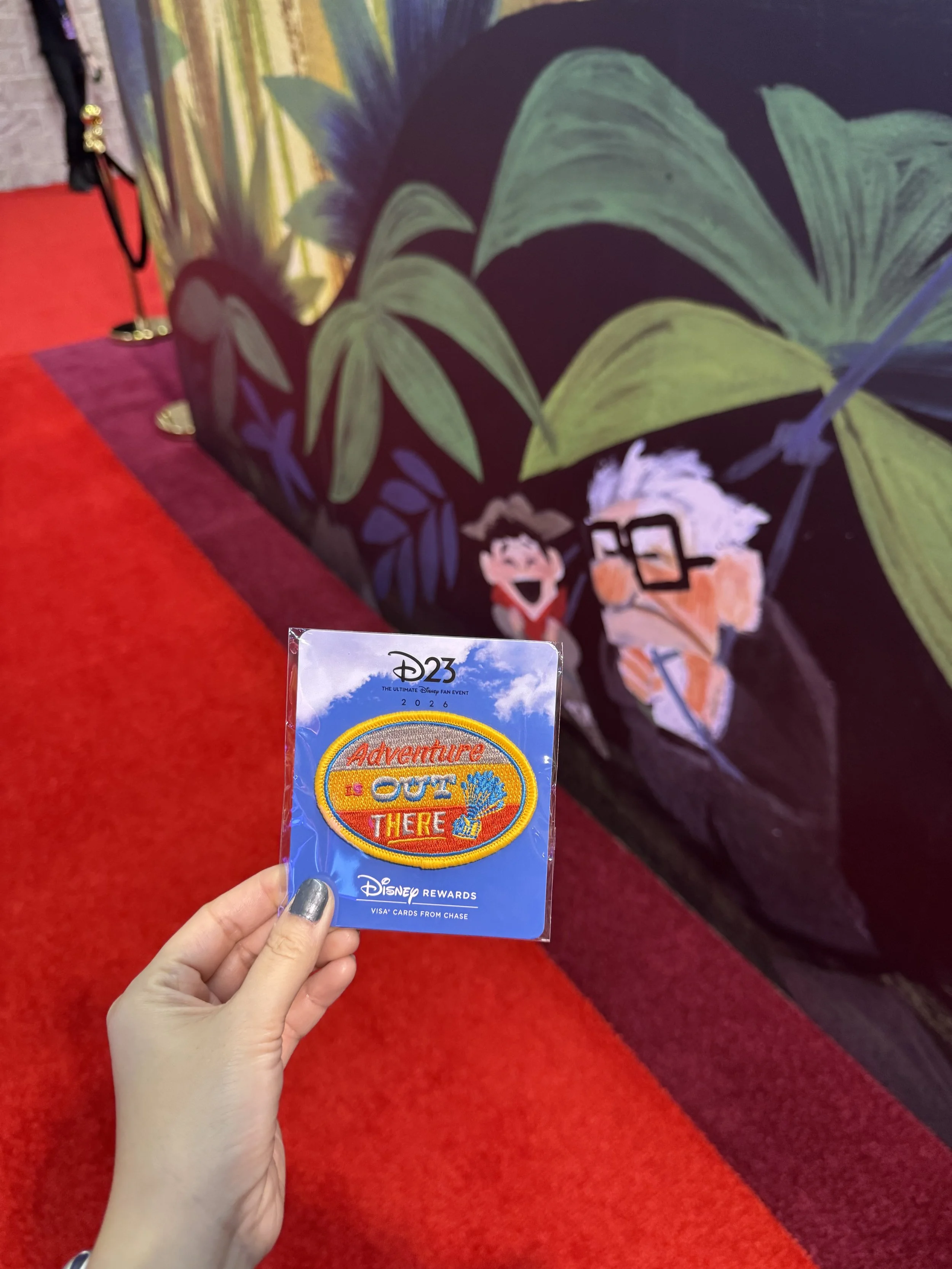  Adventure is Out There patch from Disney  Visa Rewards 