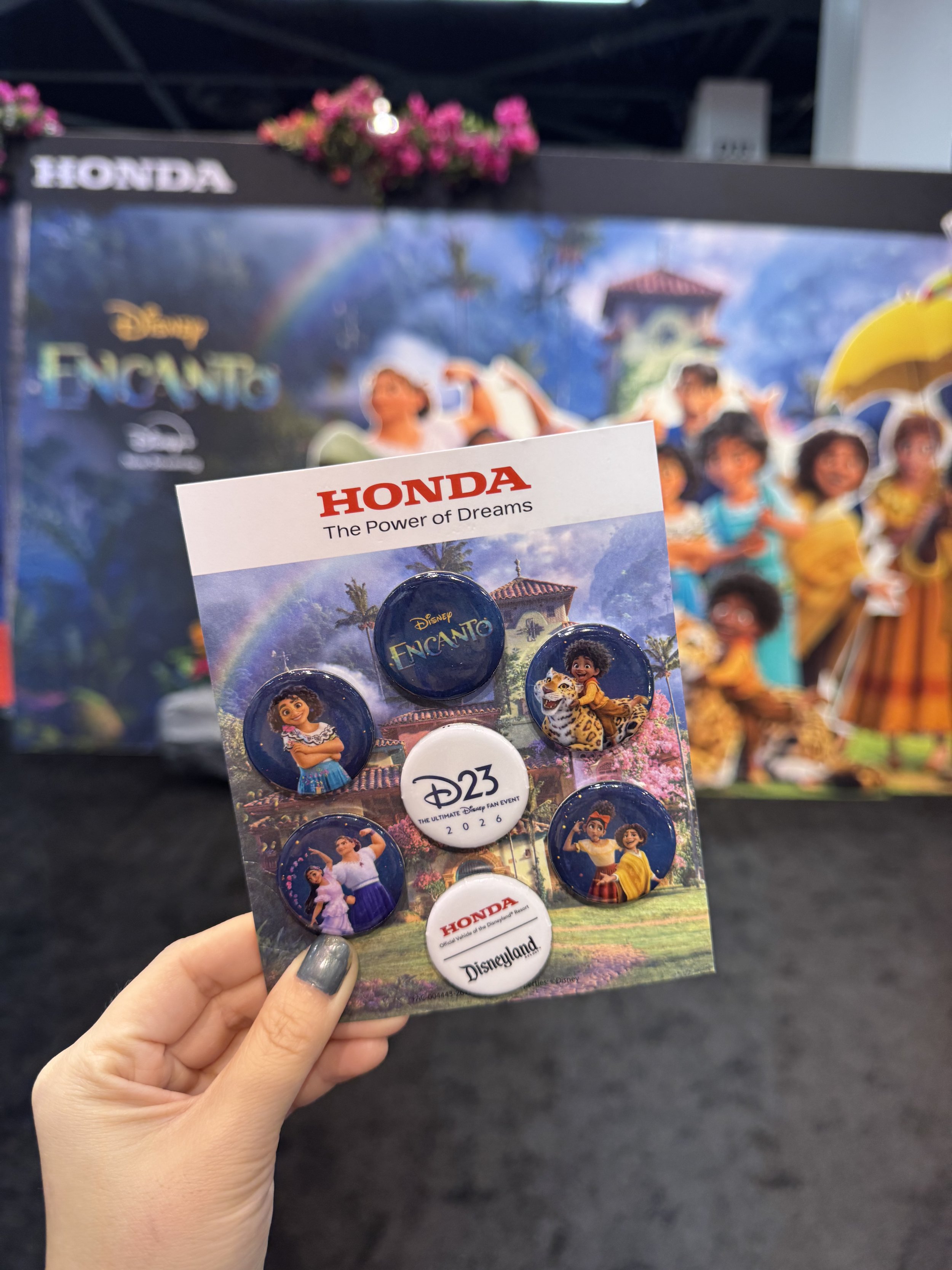  Encanto buttons from Honda 