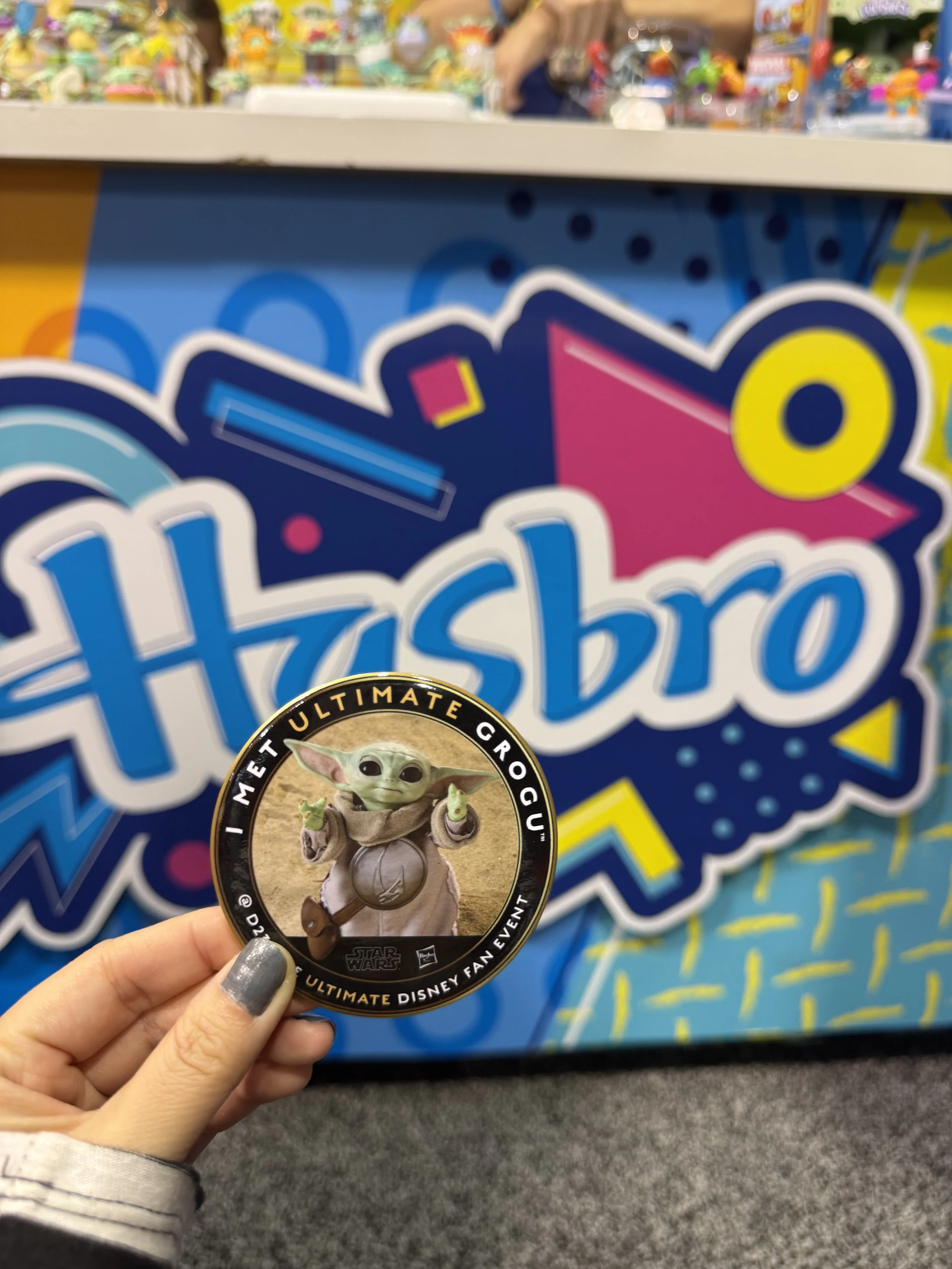  Grogu button from Hasbro 