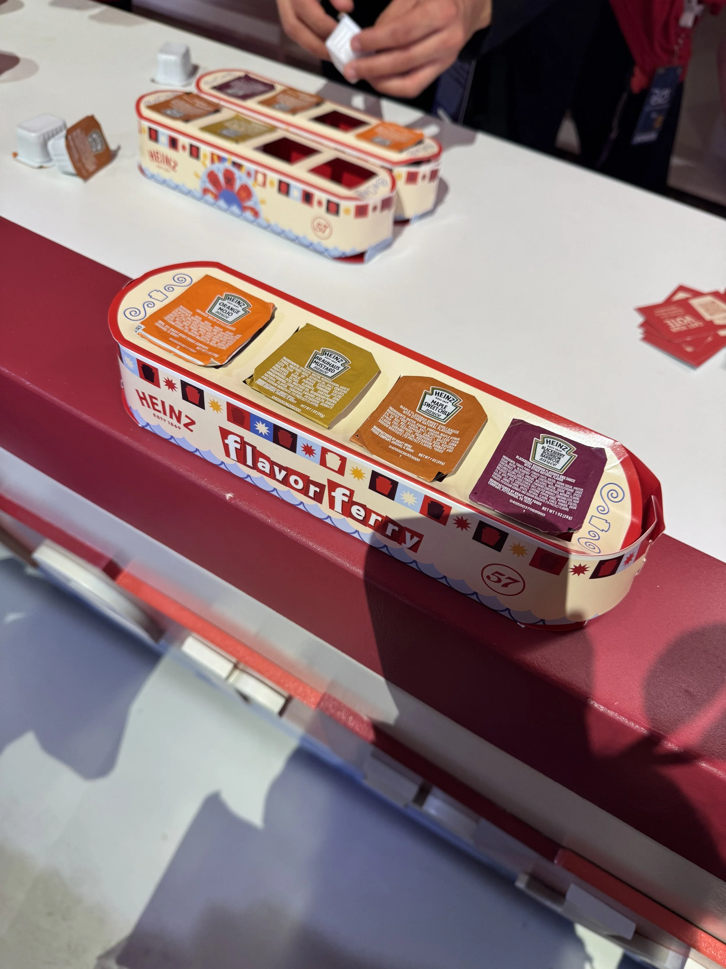  Sauce flight from Heinz 