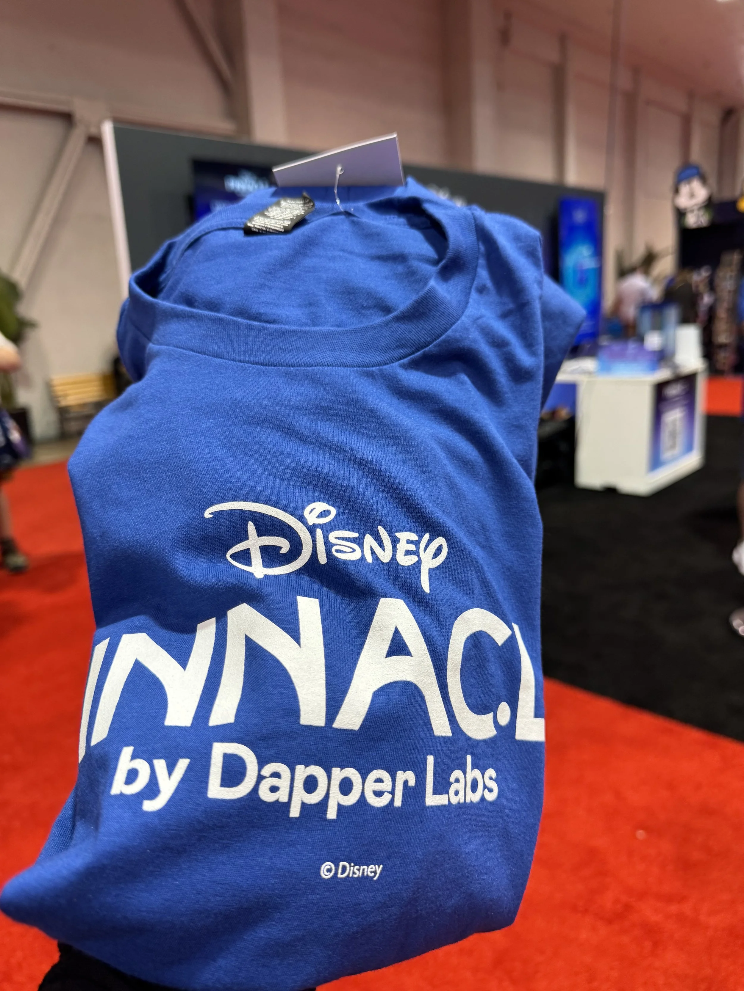  T-Shirt from Pinnacle for doing a digital pin trade 