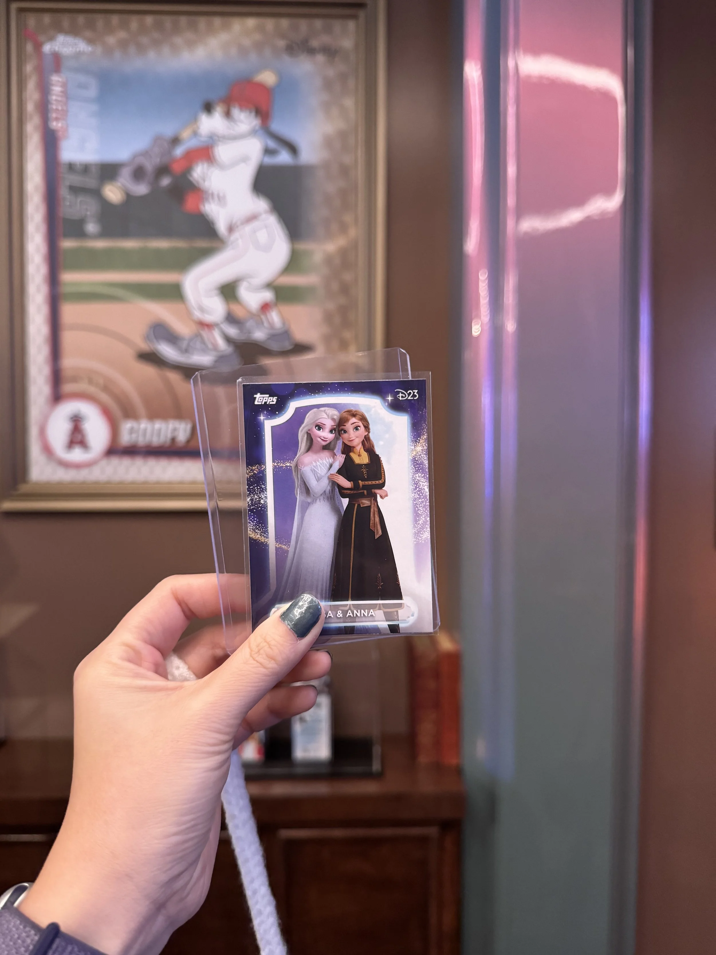  Frozen trading card from Topps 