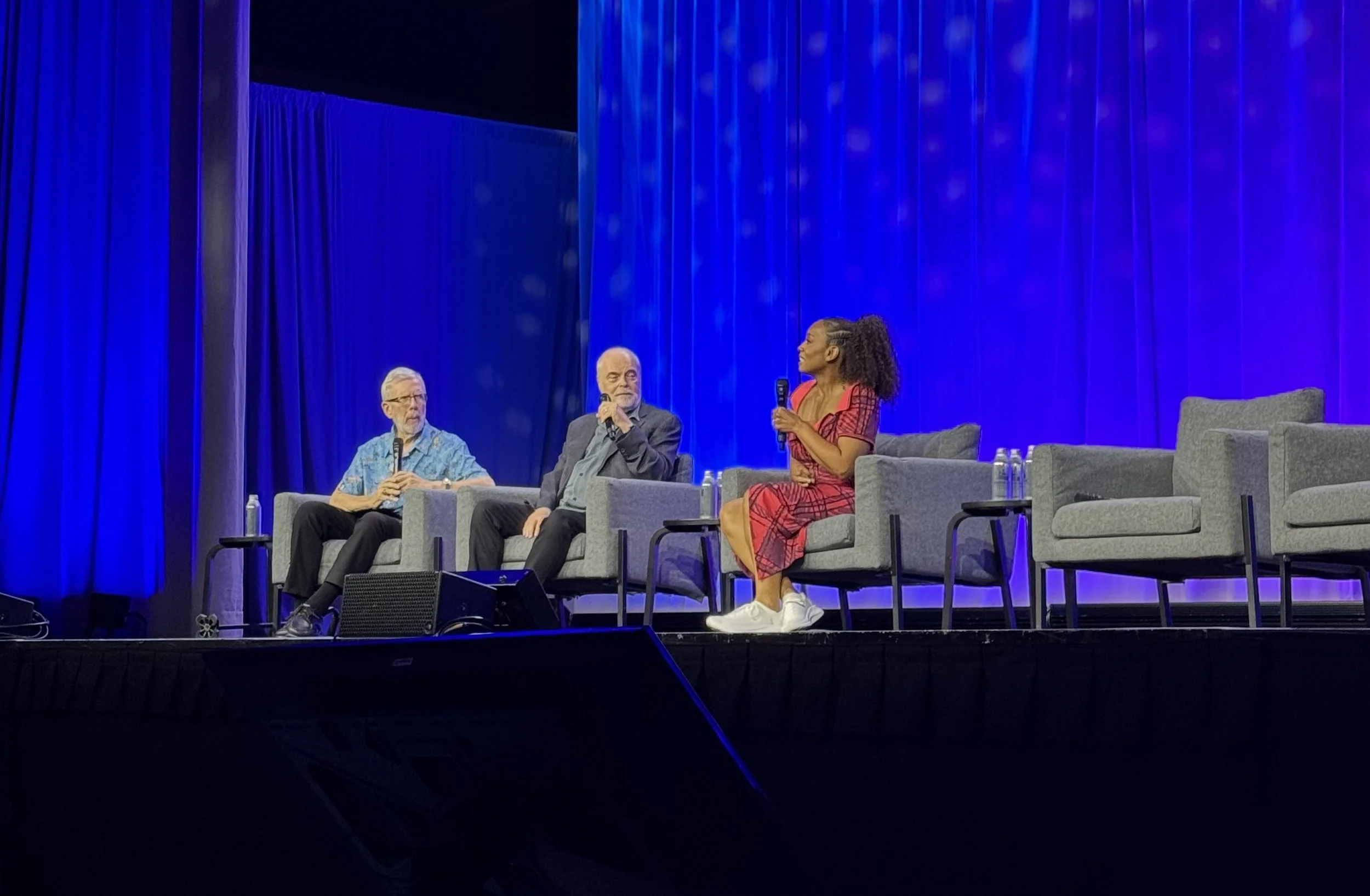  Anika Noni Rose with Ron Clements 