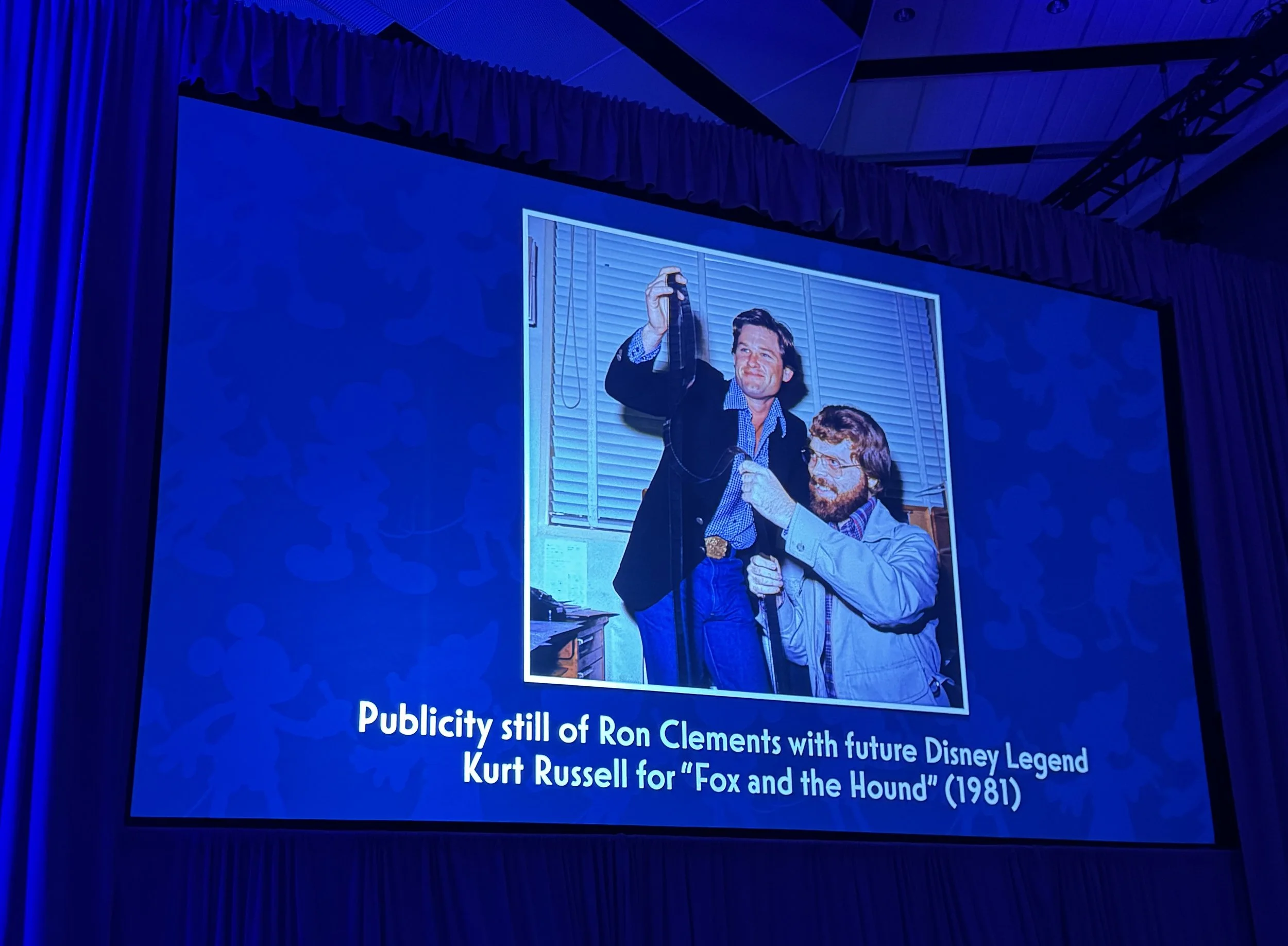  Ron Clements panel at D23 