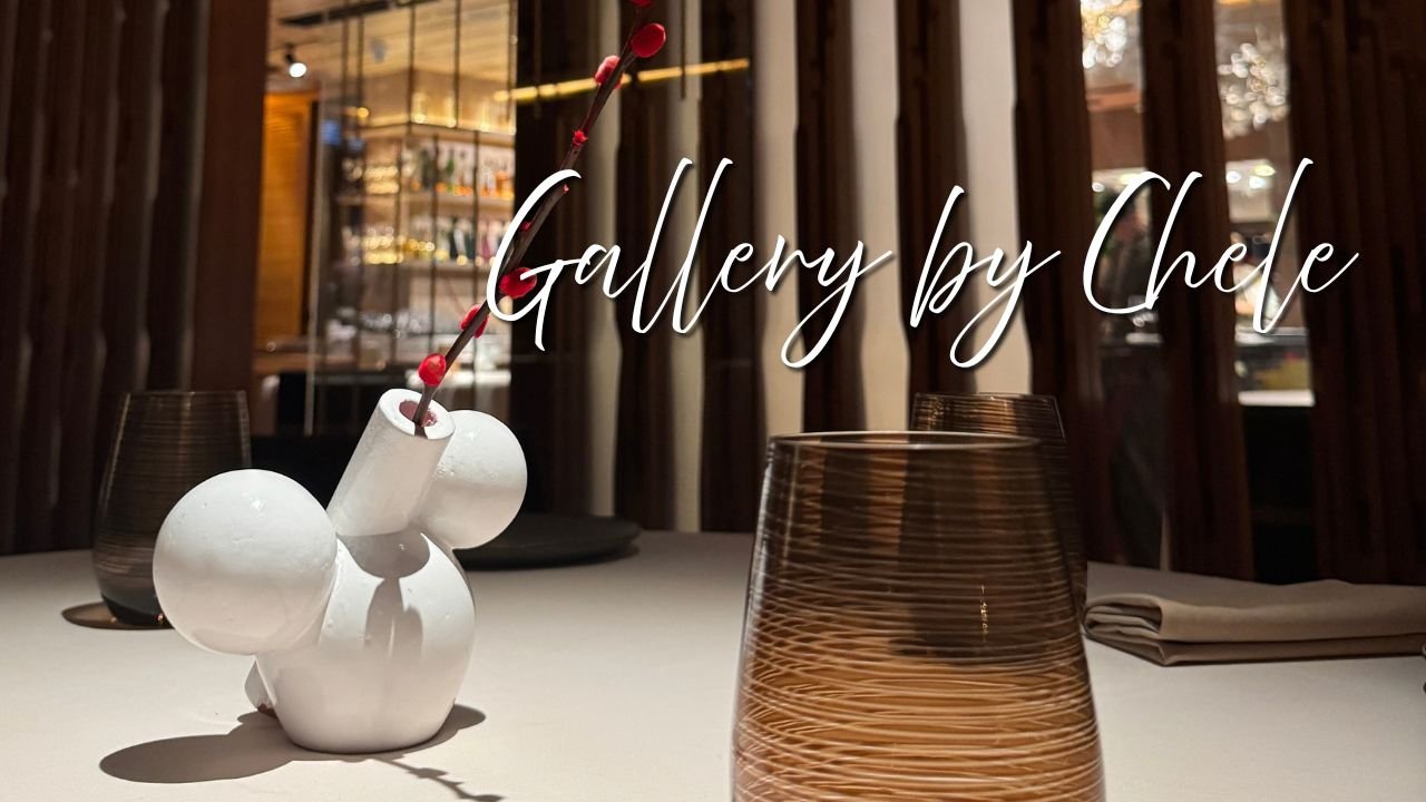 Dining at Gallery by Chele - one Michelin Star restaurant in Metro Manila