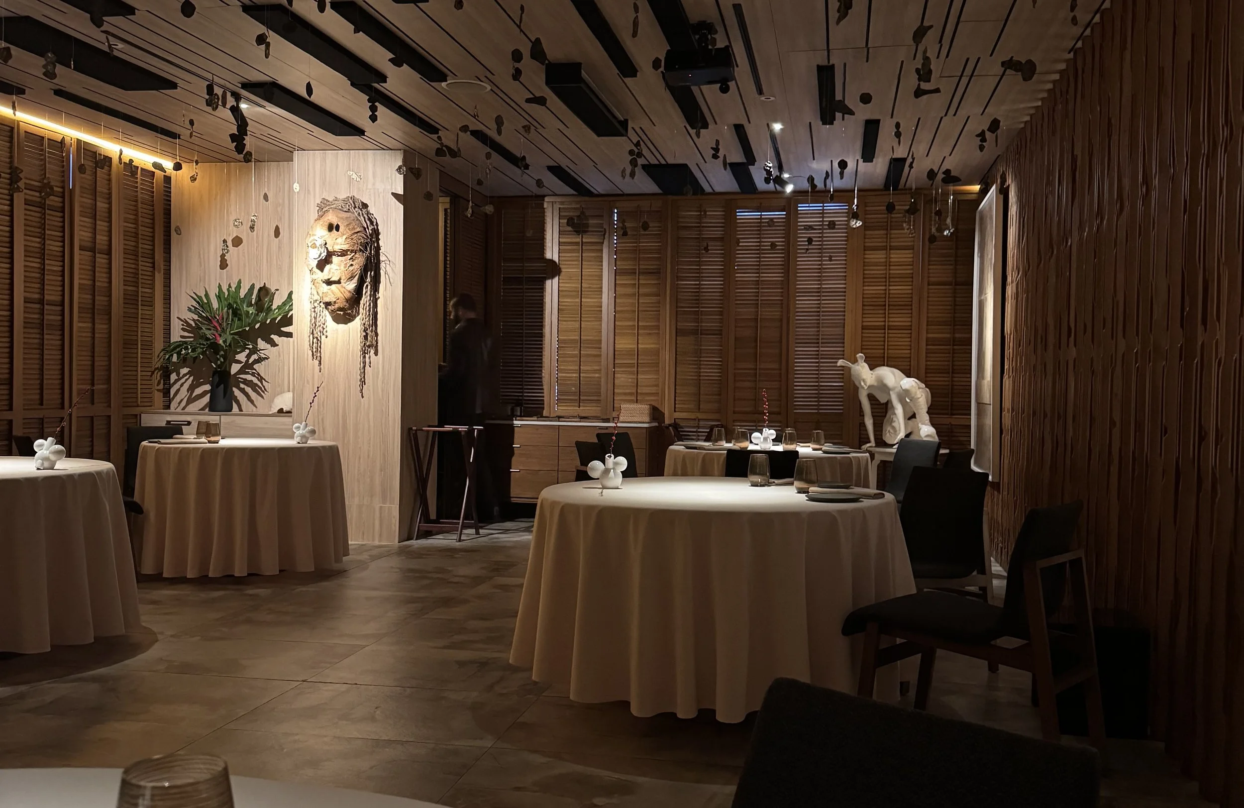 Interior tablescapes and decor inside Gallery by Chele