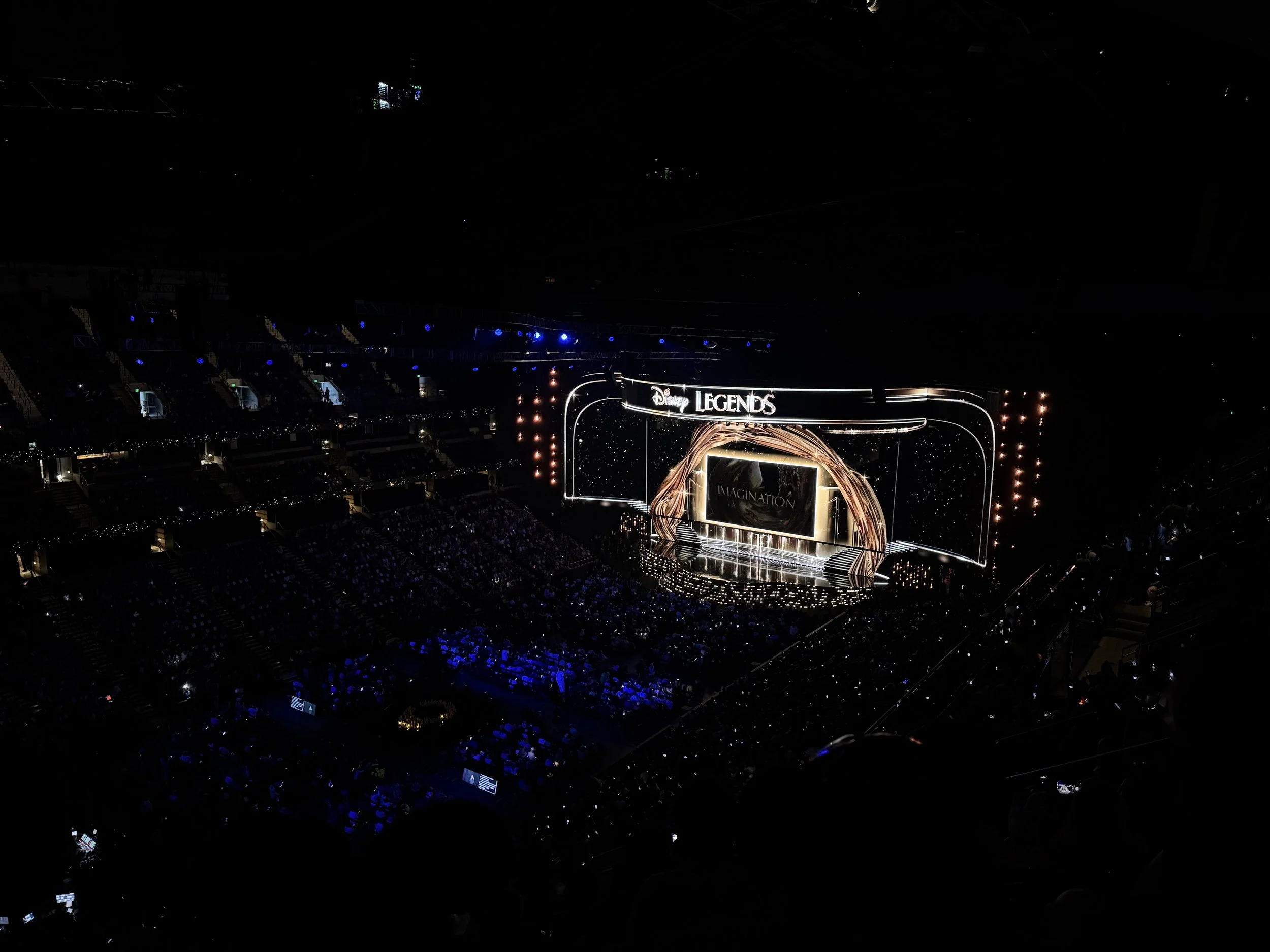 Legends Ceremony stage