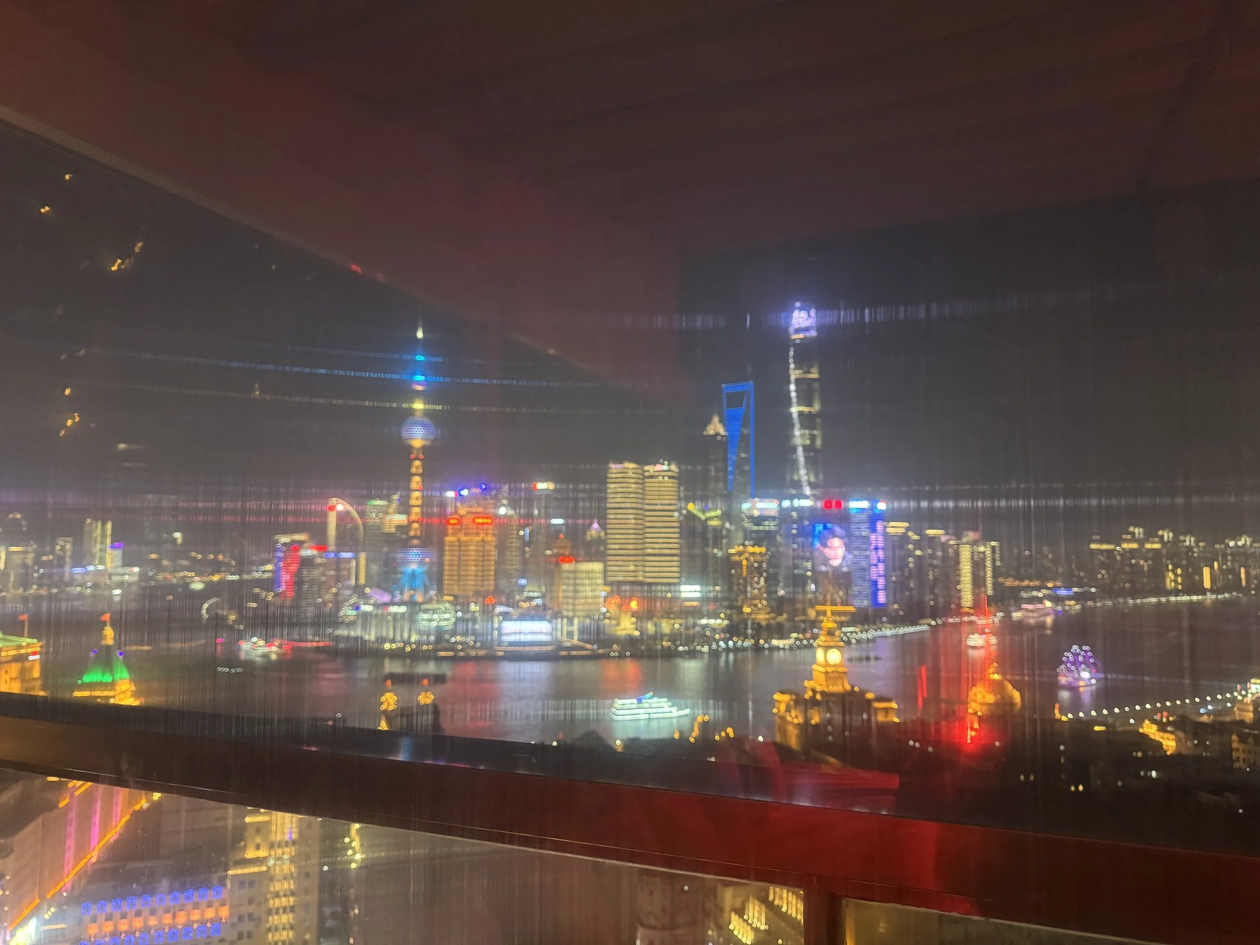 View from the rooftop bar