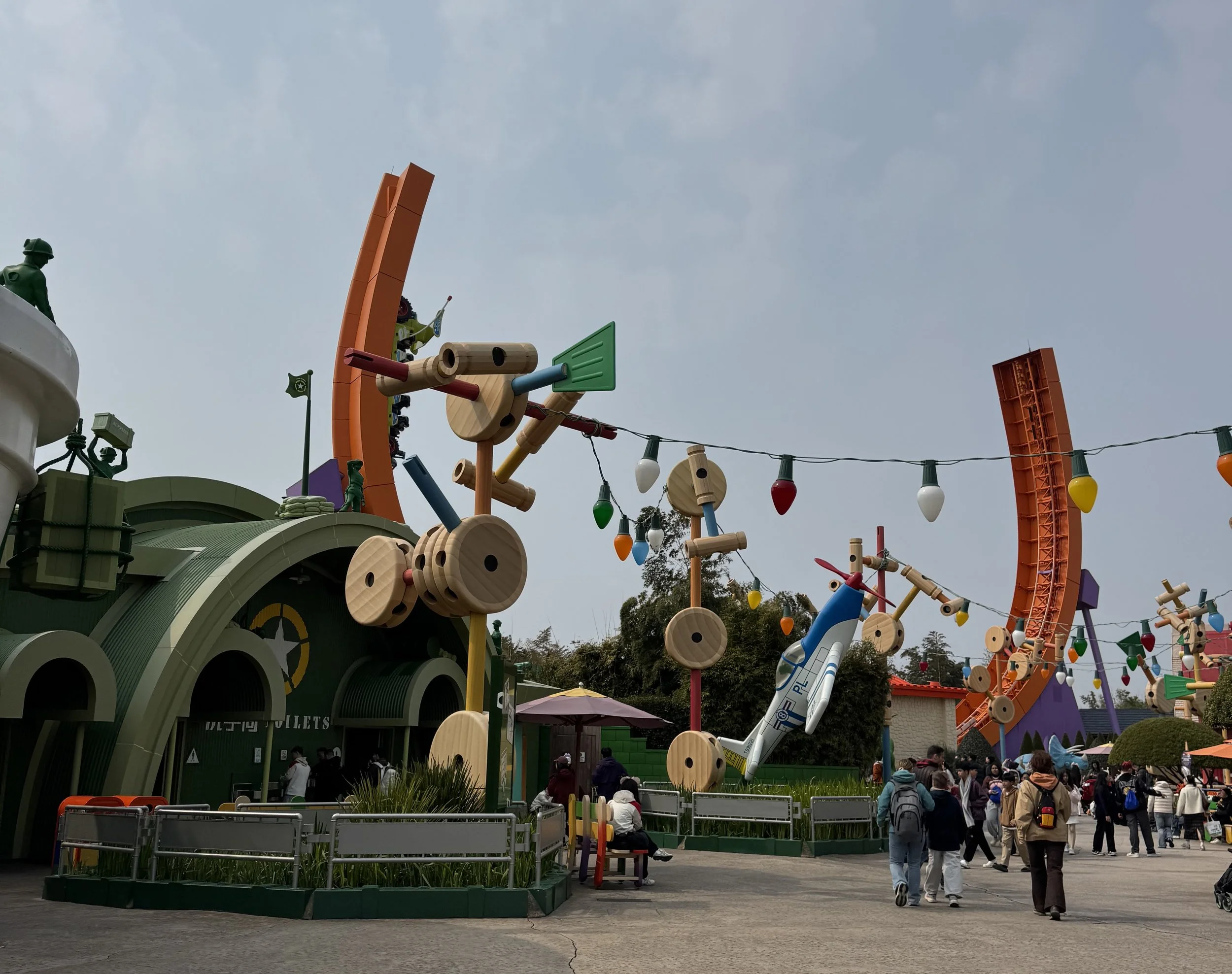 Rex Racers ride at Toy Story Land