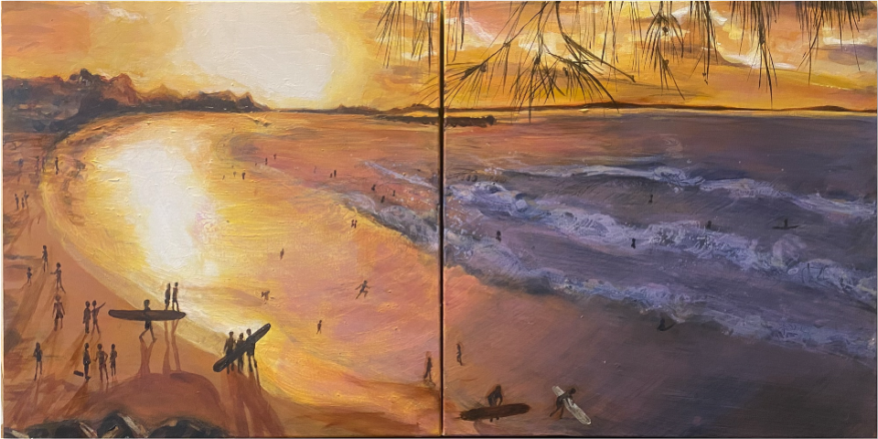 Glimpse: Noosa Main Beach Dusk