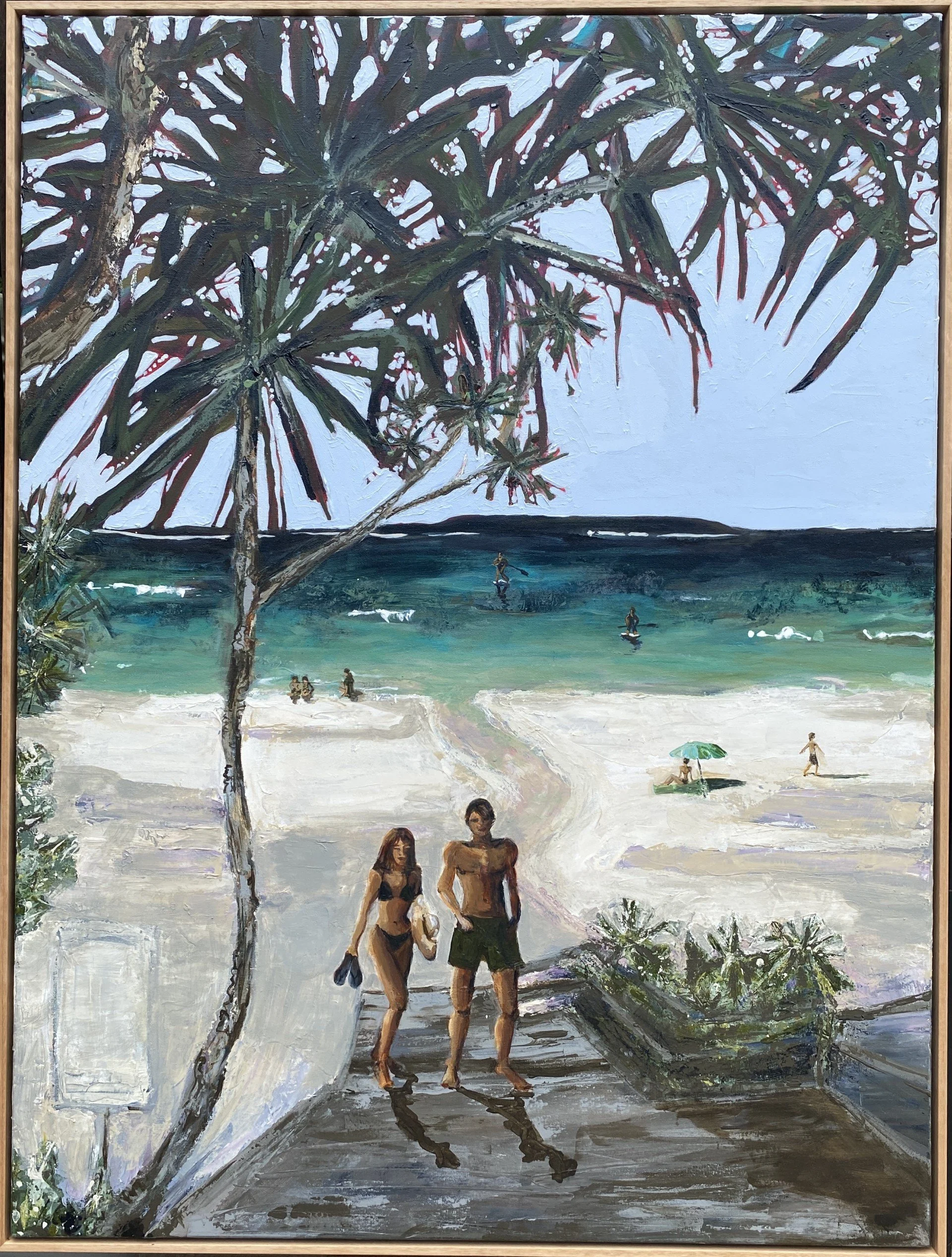 Glimpse Fine Art Print Day at Little Cove (on fine art paper)  unframed