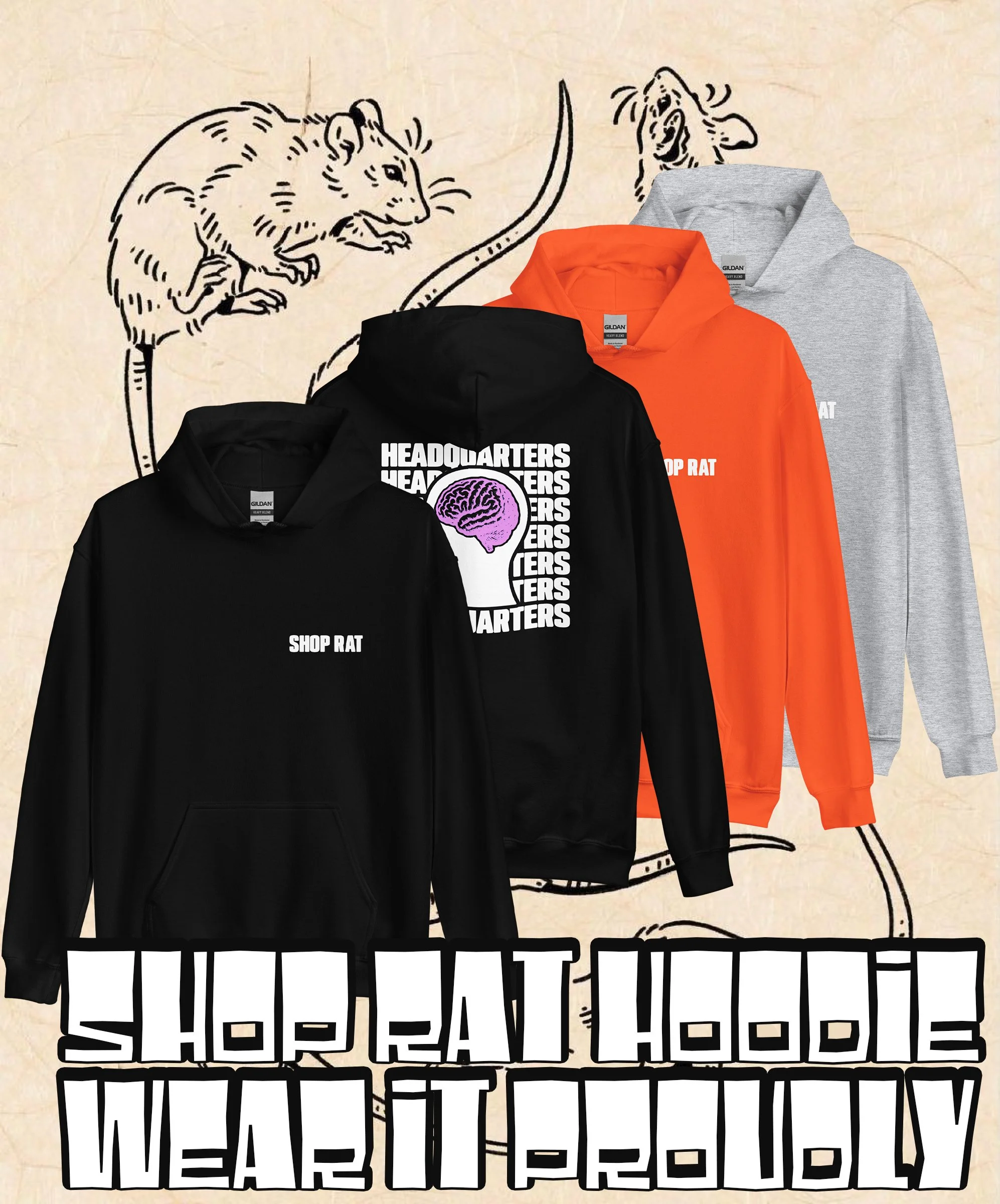 Shop Rat Hoodie