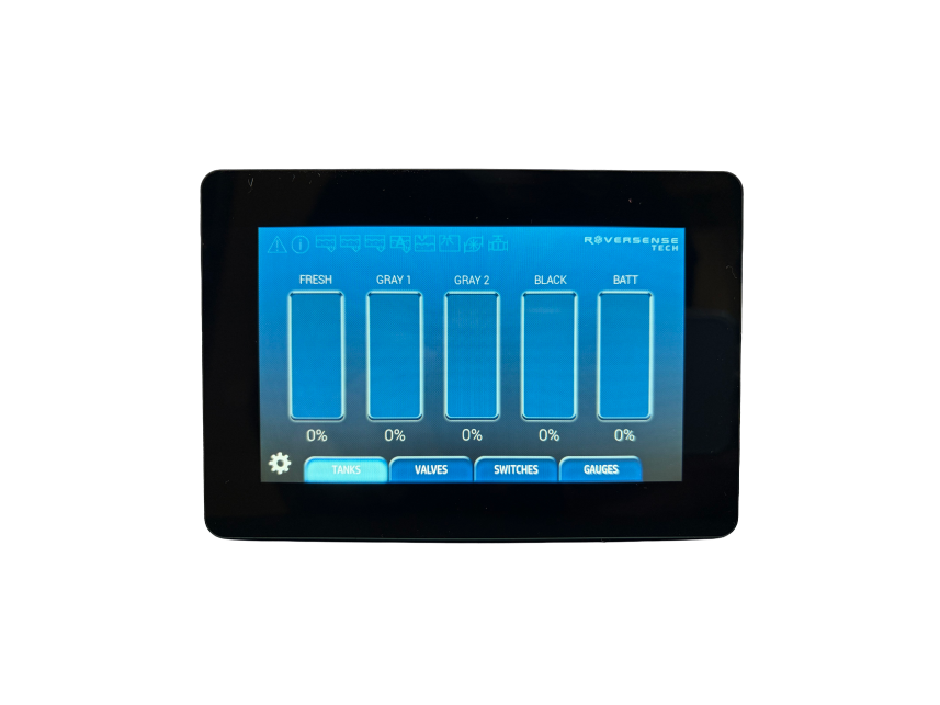 UXC-5E showing level screen
