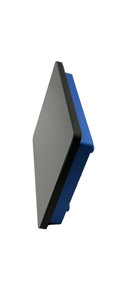 UXC-5E image showing the ultra thin bezel-less design