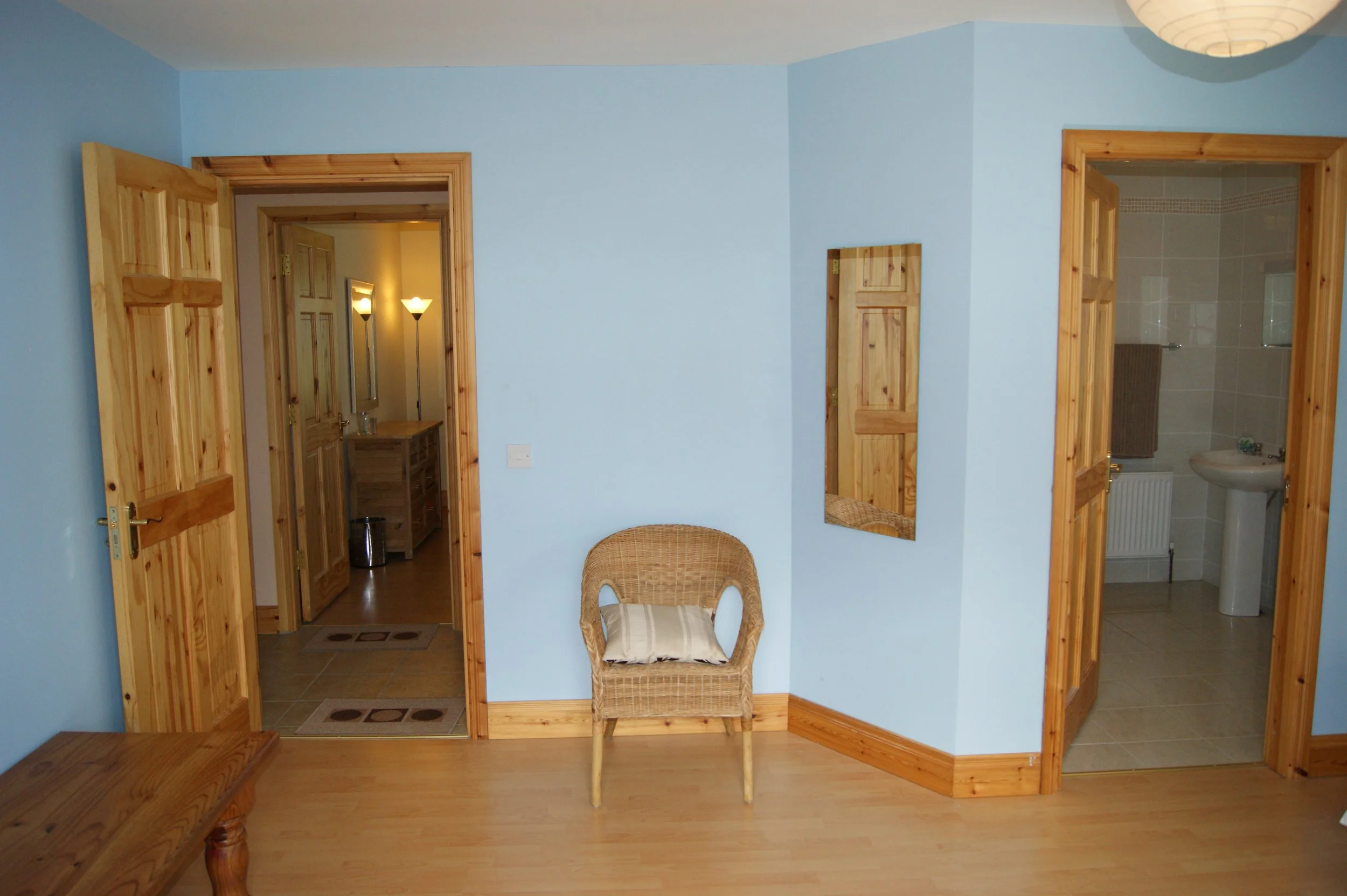 twin bedroom with two beds view 2